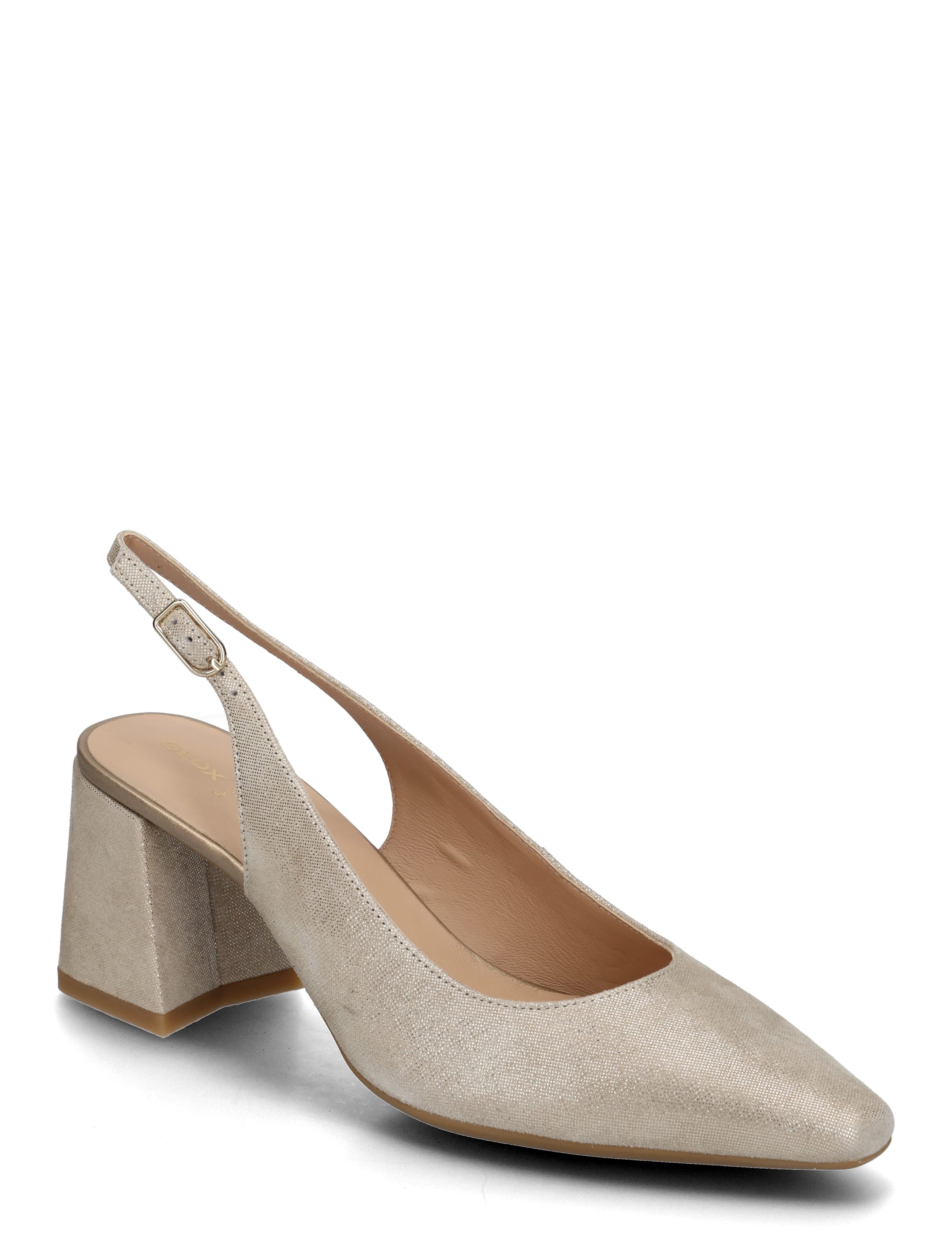 GEOX D Giselda C, 36, Sling Backs, Gold - Heeled Slingbacks, Frauen