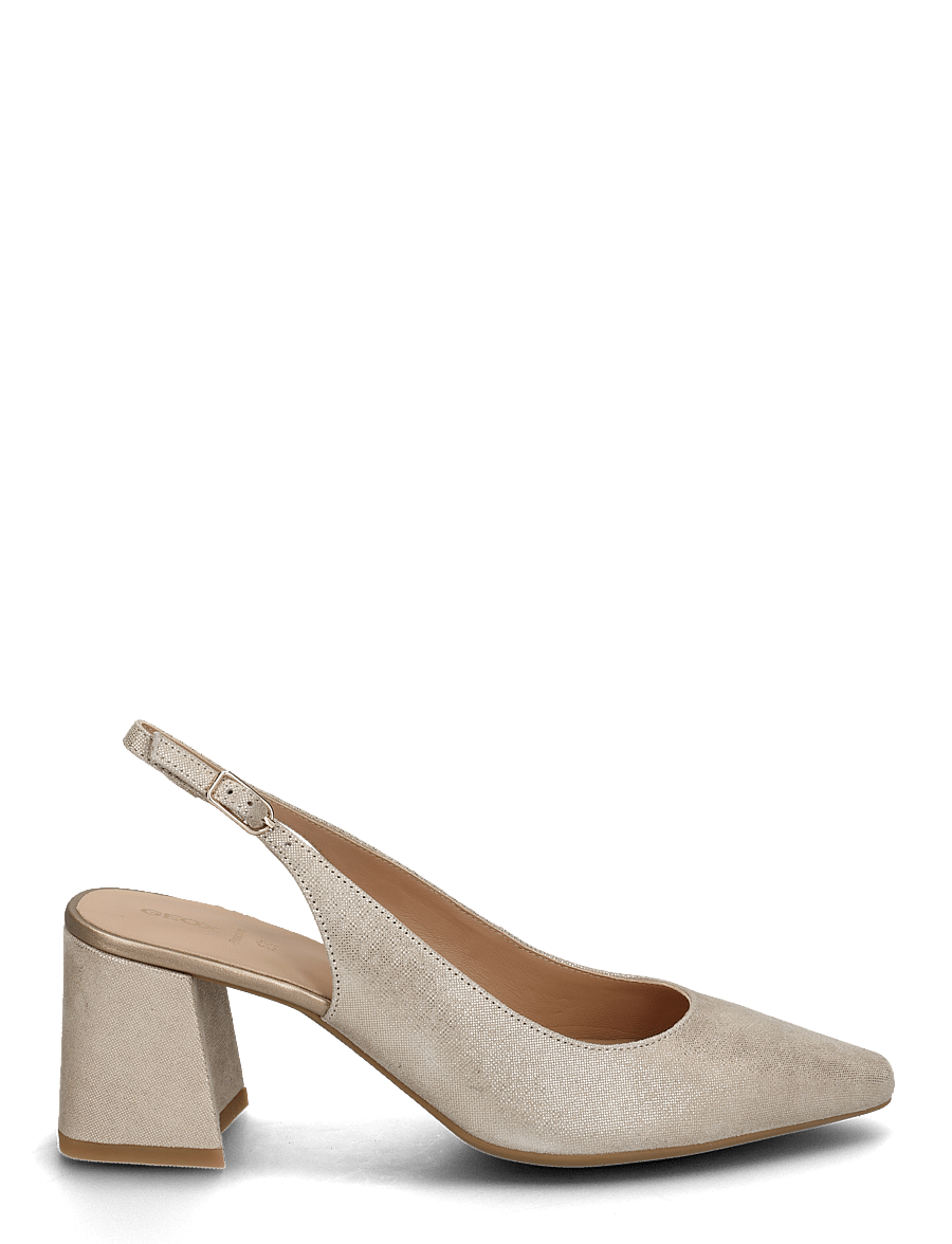 GEOX - D GISELDA C - slingbacks mit absatz - gold - 1