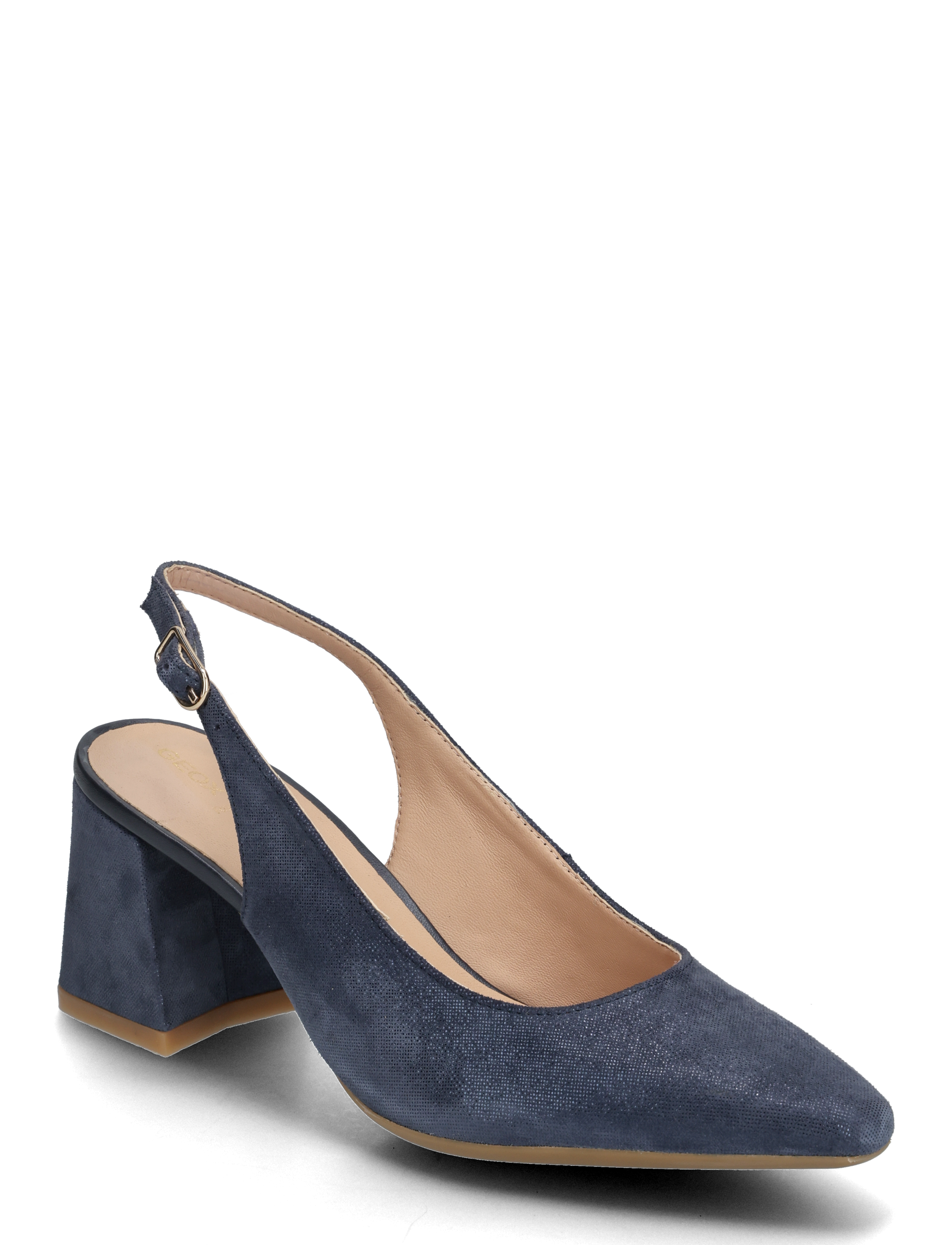 GEOX D Giselda C, 36, Sling Backs, Marineblau - Heeled Slingbacks, Frauen