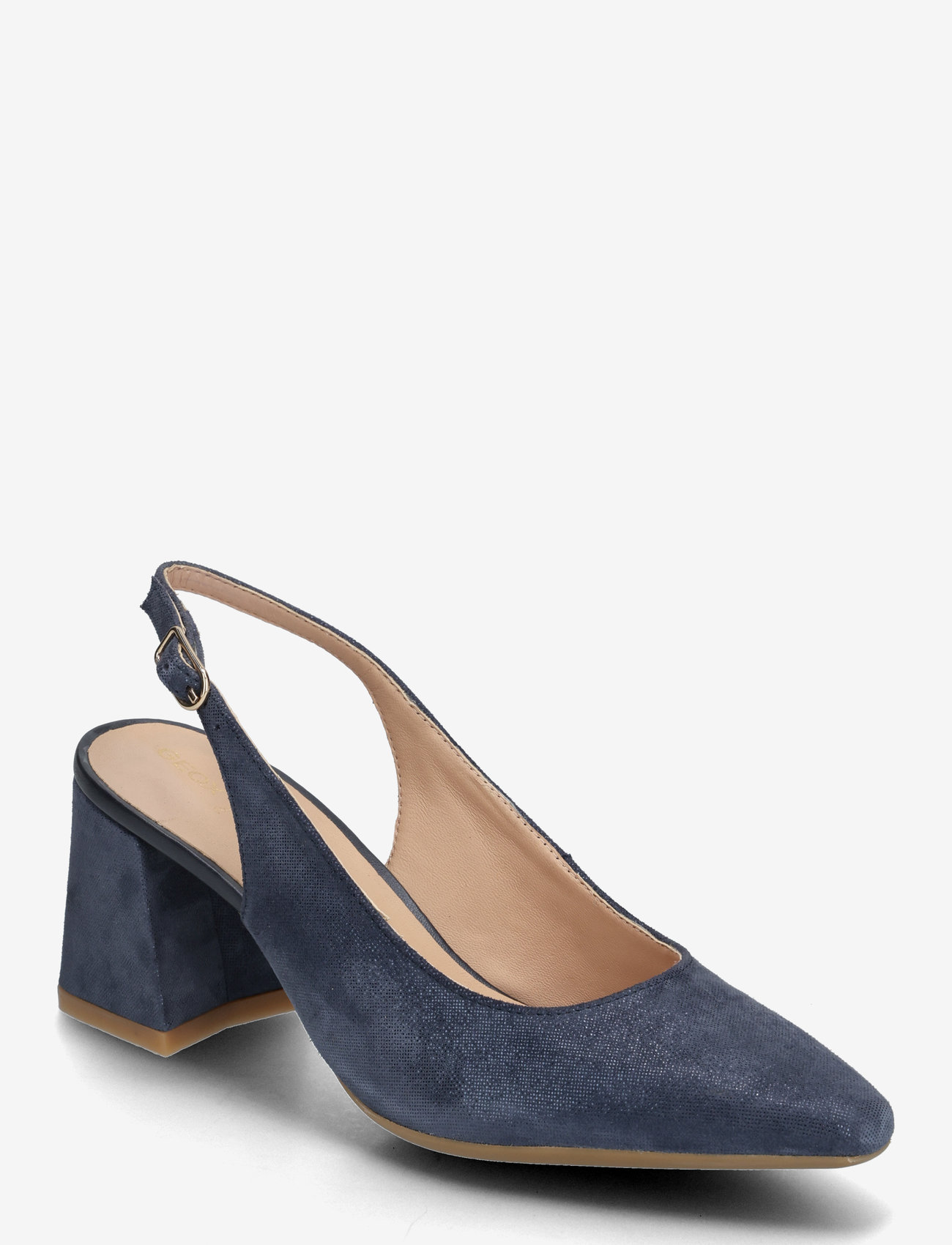 GEOX - D GISELDA C - slingbacks med hæle - lightblu - 0