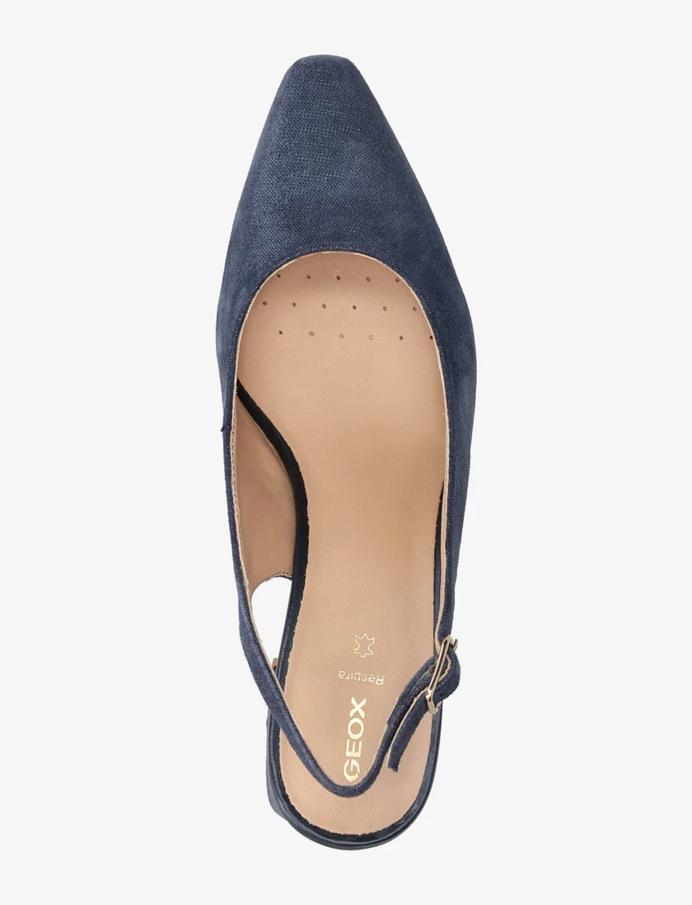 GEOX - D GISELDA C - högklackade slingbacks - lightblu - 3