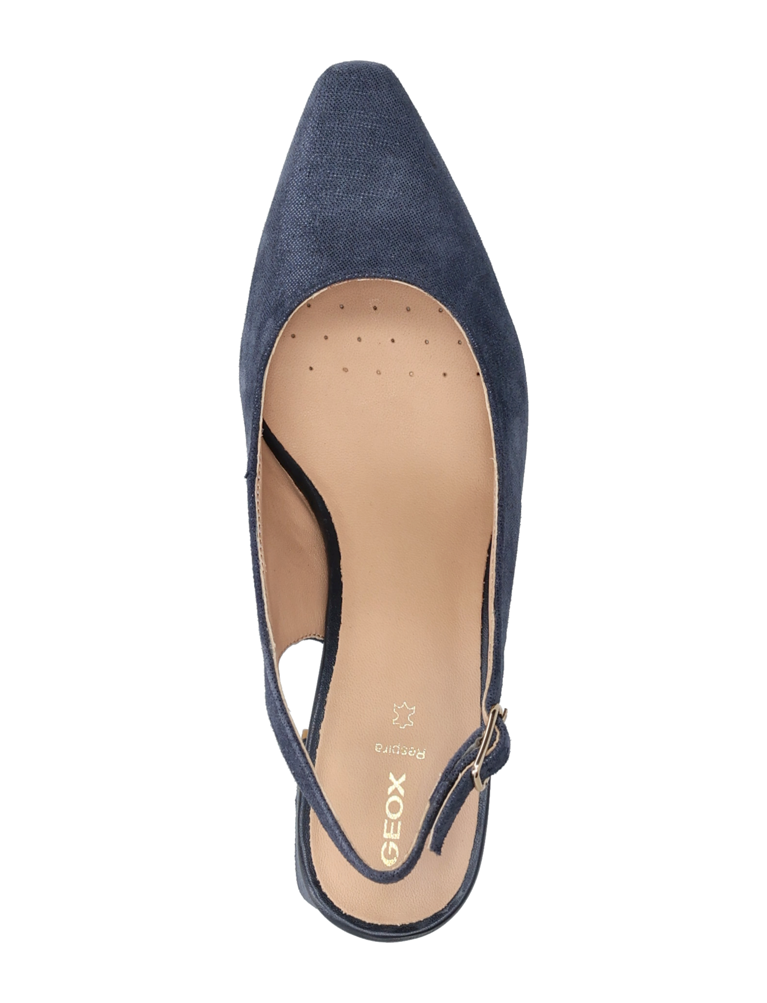 GEOX - D GISELDA C - högklackade slingbacks - lightblu - 3
