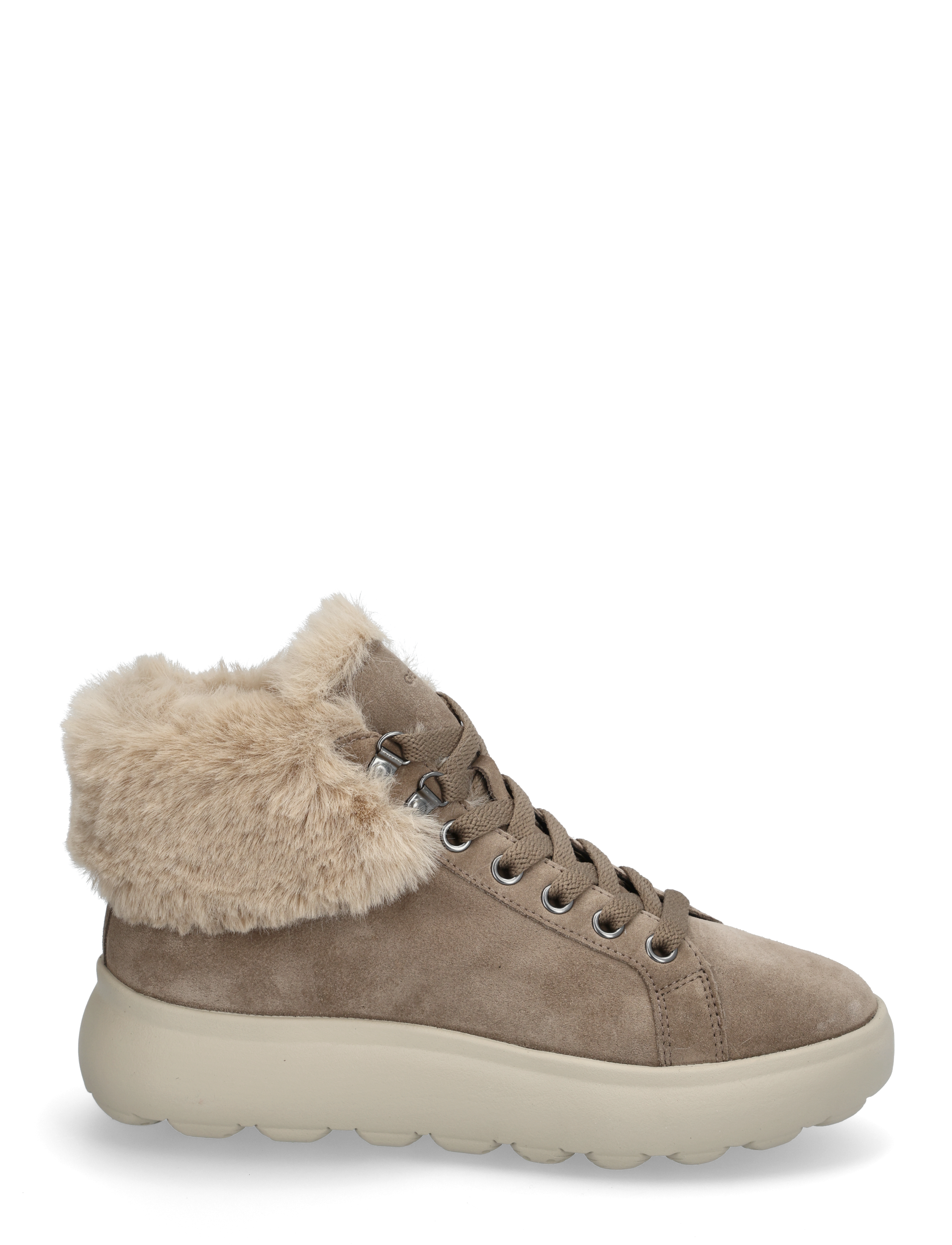 GEOX - D SPHERICA EC4.1 A - high top sneakers - taupe - 1
