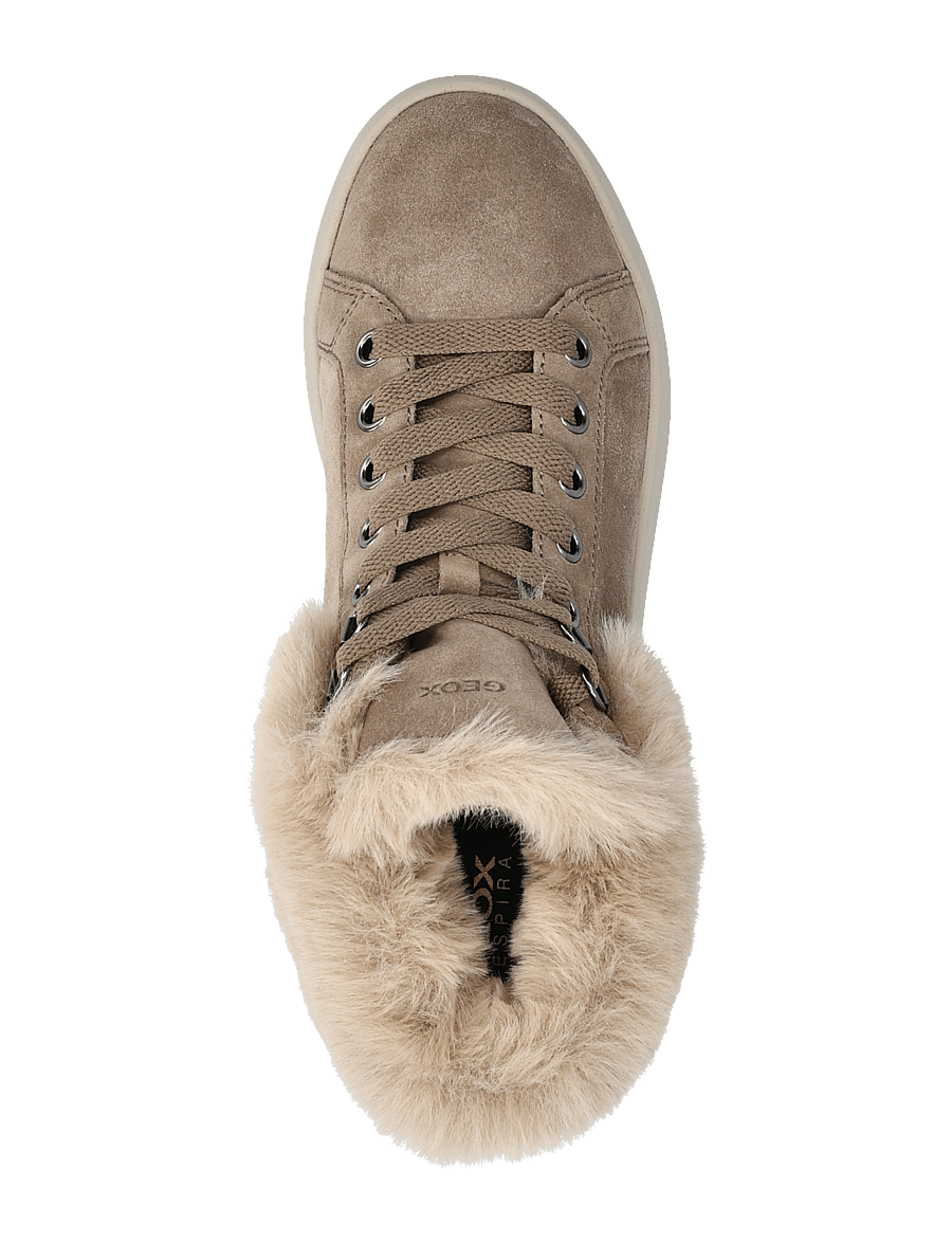 GEOX - D SPHERICA EC4.1 A - hoge sneakers - taupe - 3
