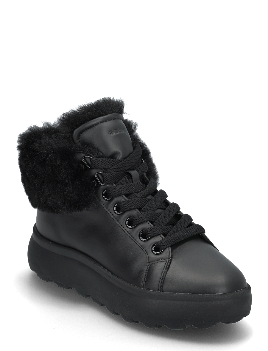 GEOX - D SPHERICA EC4.1 A - hohe sneaker - black - 0