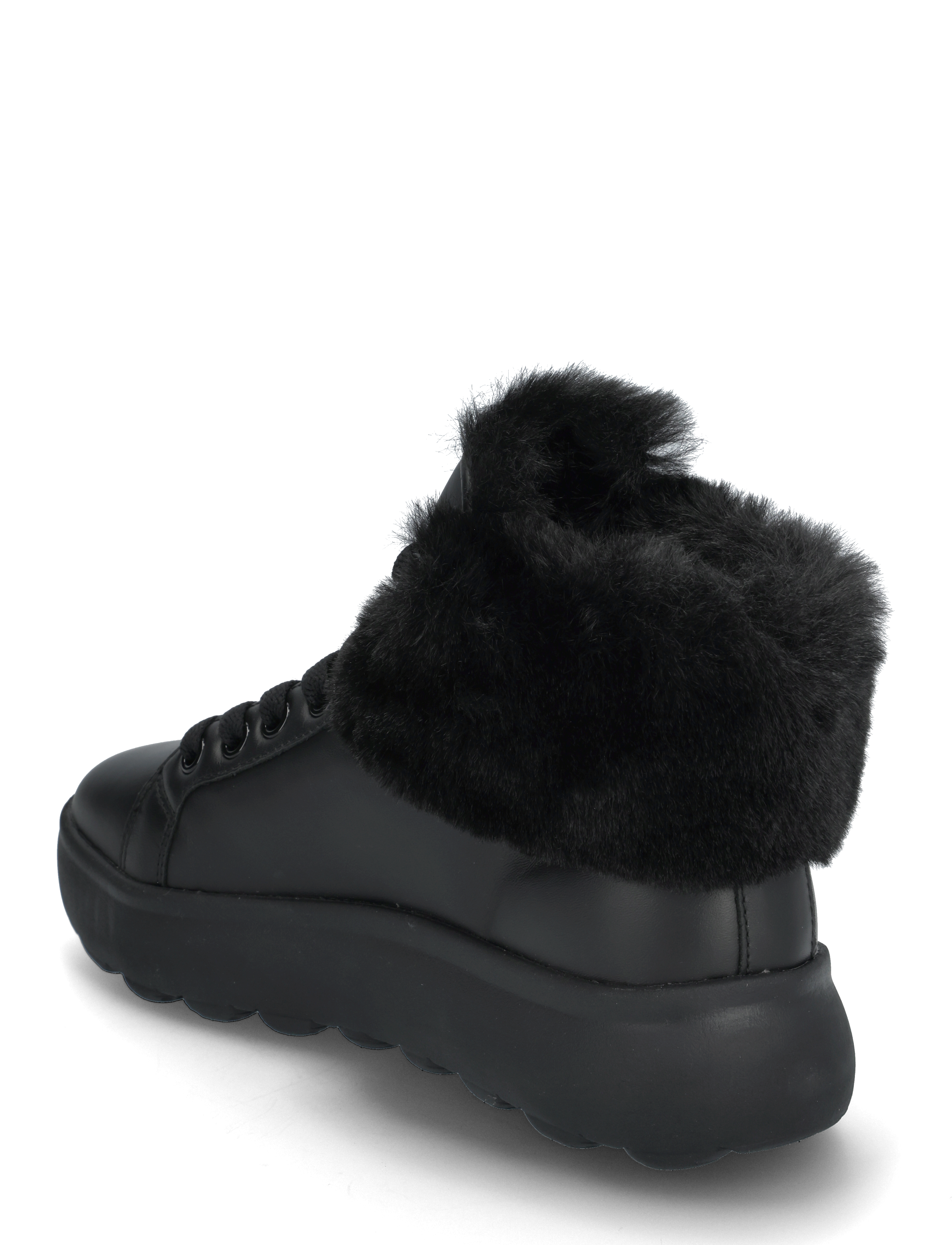 GEOX - D SPHERICA EC4.1 A - high top sneakers - black - 2