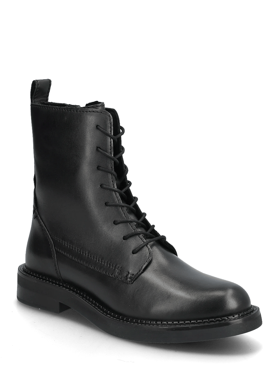 GEOX - D SERILDA G - snørestøvler - black - 0