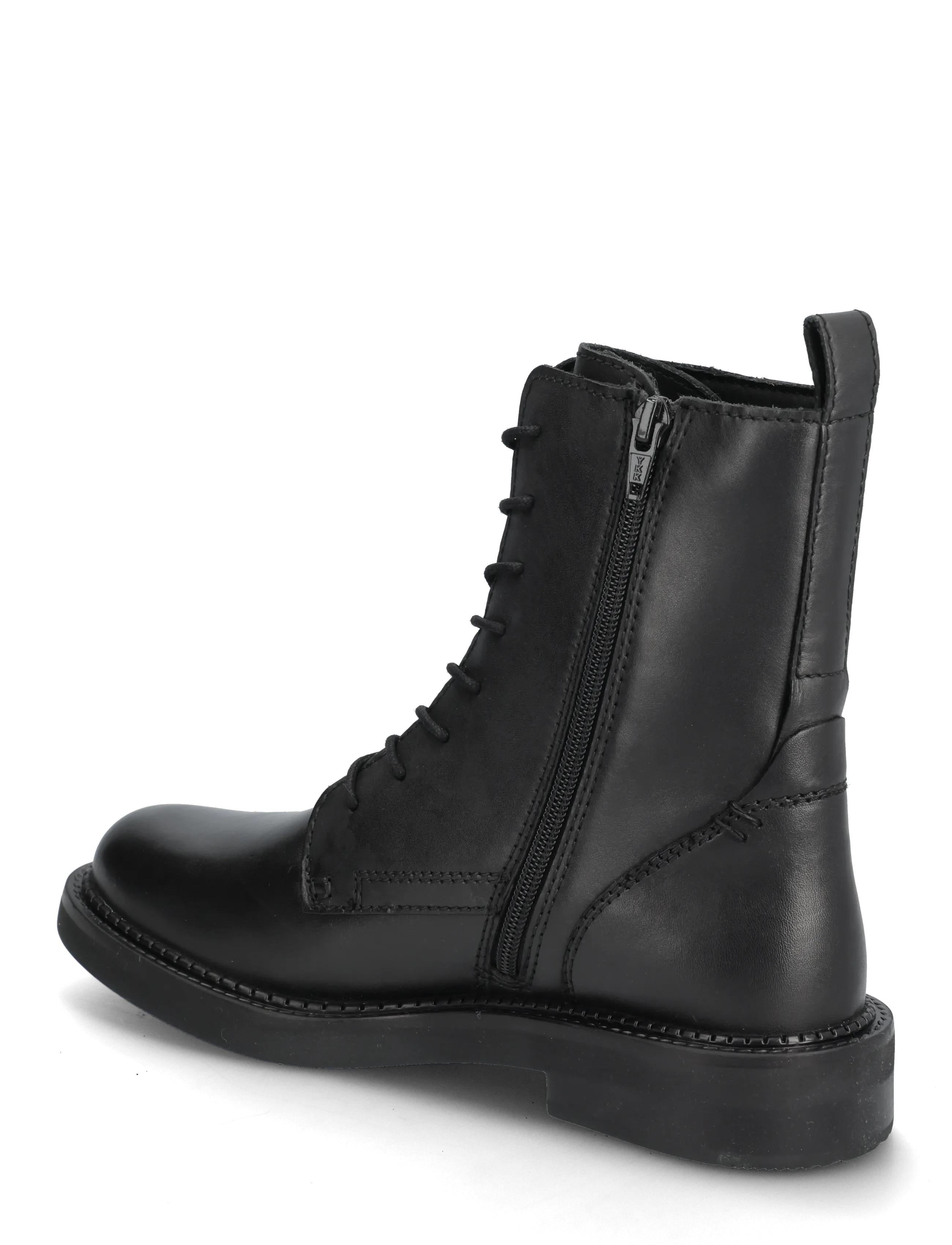 GEOX - D SERILDA G - snøreboots - black - 2