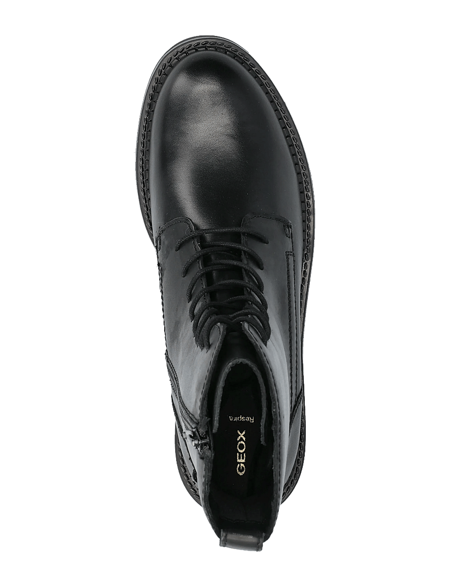 GEOX - D SERILDA G - snørestøvler - black - 3