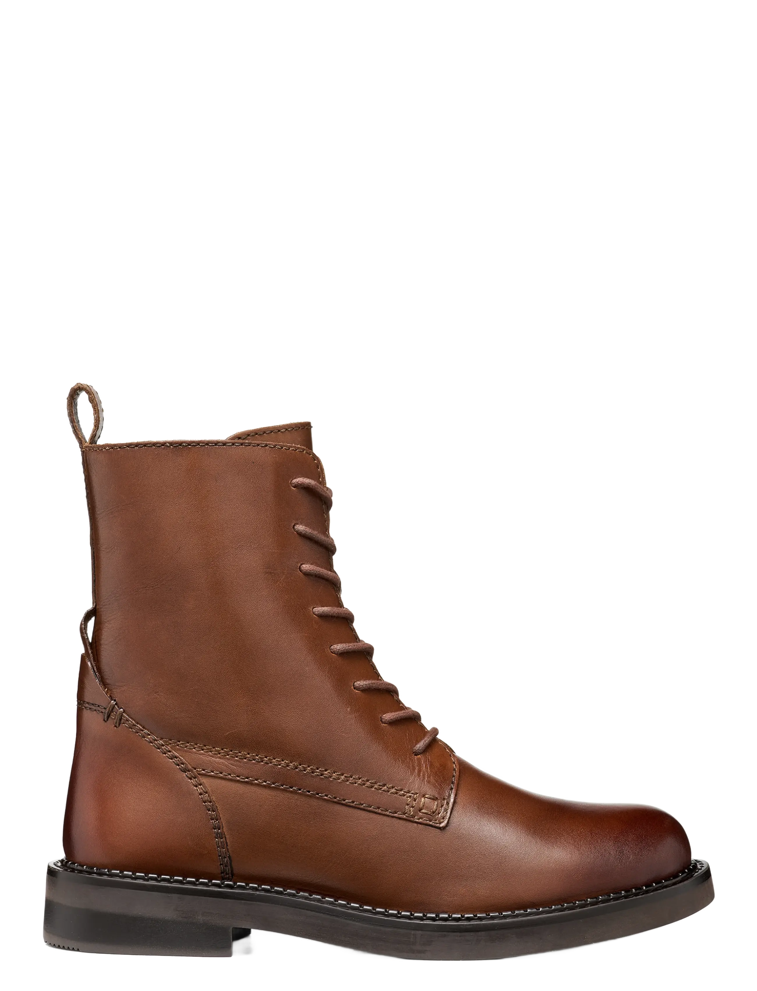 GEOX - D SERILDA G - paeltega saapad - dark brown - 2