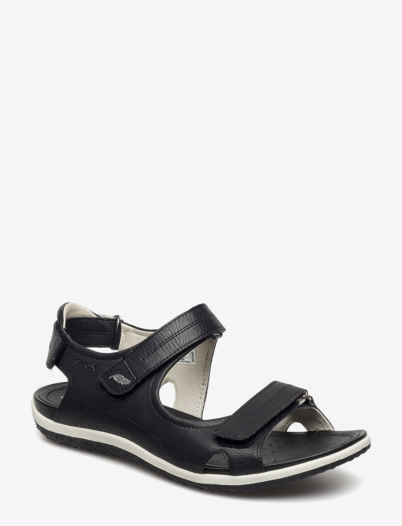 GEOX - D SANDAL VEGA A - flat sandals - black - 0