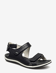 GEOX - D SANDAL VEGA A - flat sandals - black - 0