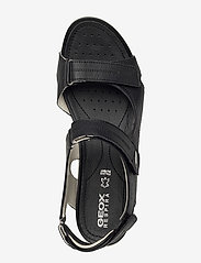 GEOX - D SANDAL VEGA A - platta sandaler - black - 3