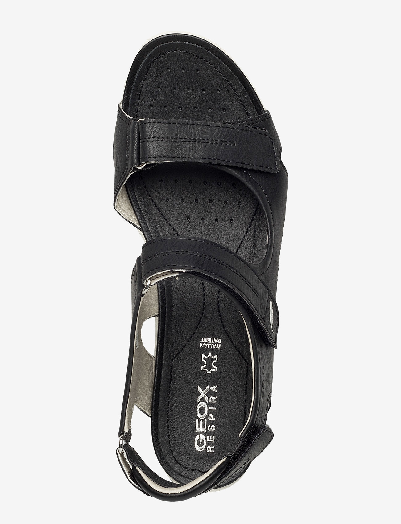 GEOX - D SANDAL VEGA A - flade sandaler - black - 4