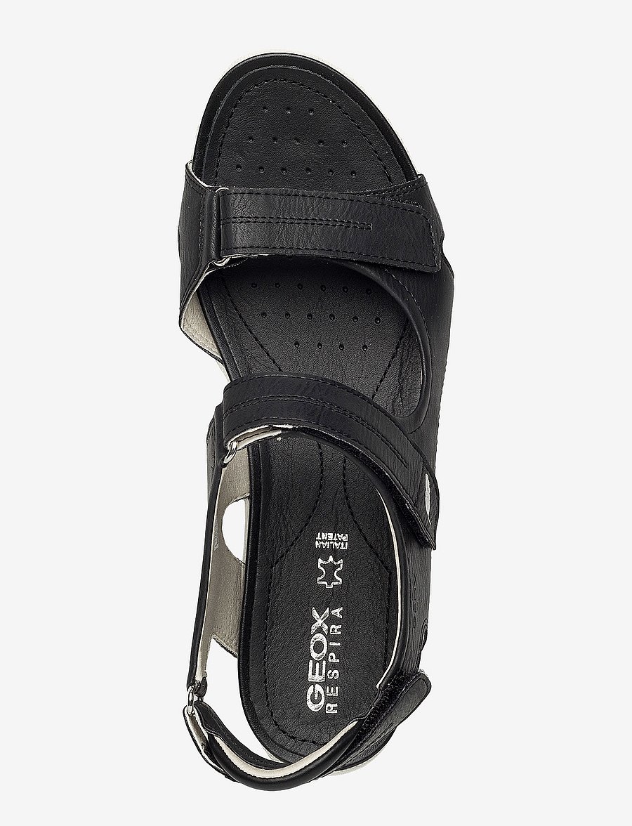 GEOX - D SANDAL VEGA A - madalad sandaalid - black - 4