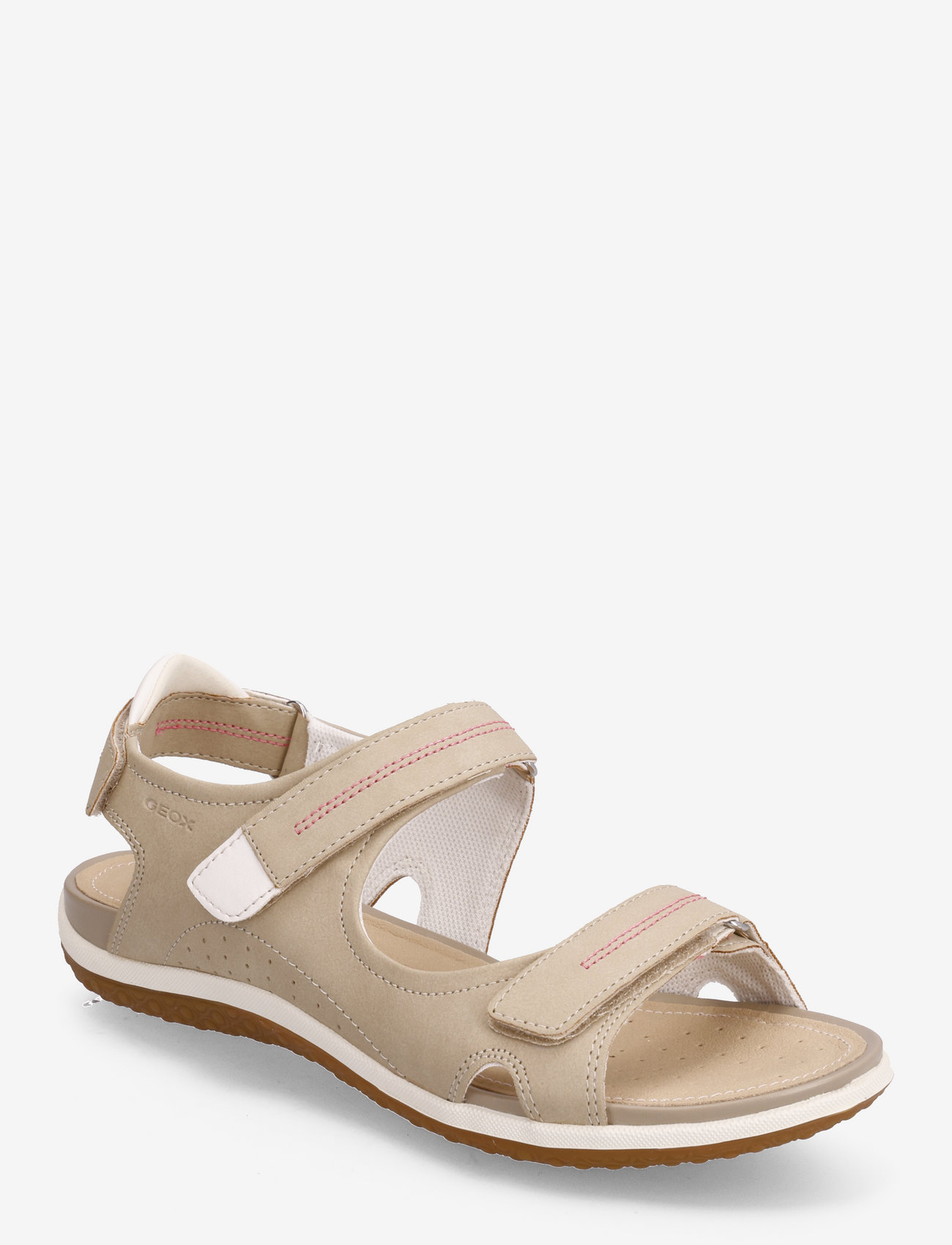 GEOX - D SANDAL VEGA A - flade sandaler - taupe - 0