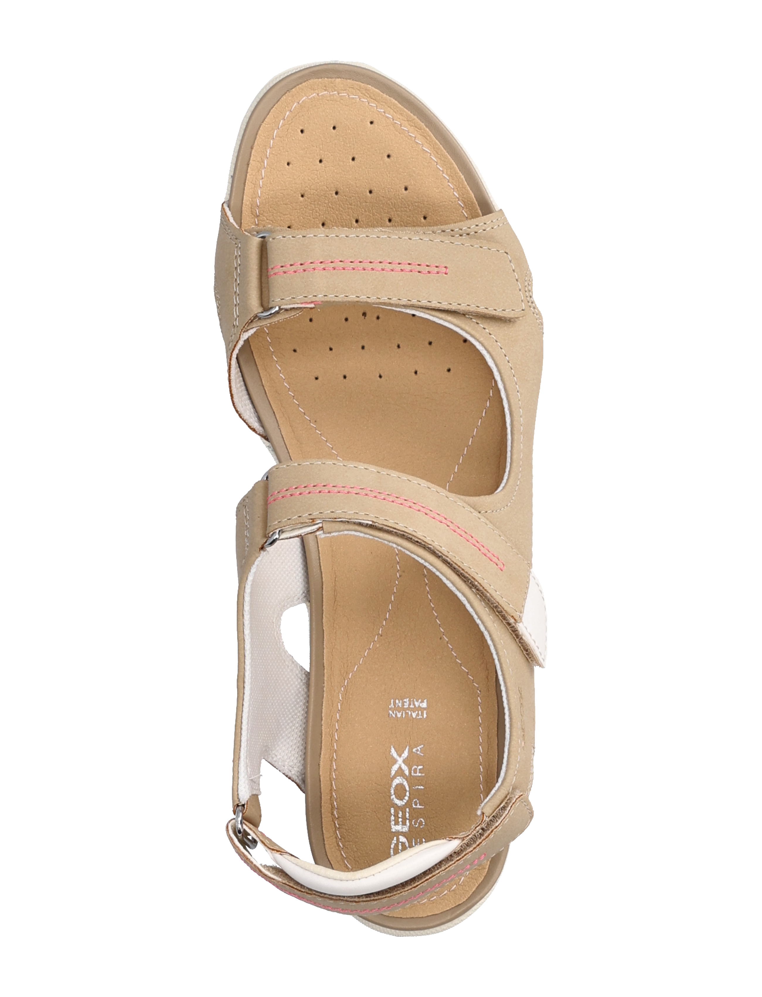 GEOX - D SANDAL VEGA A - platta sandaler - taupe - 3