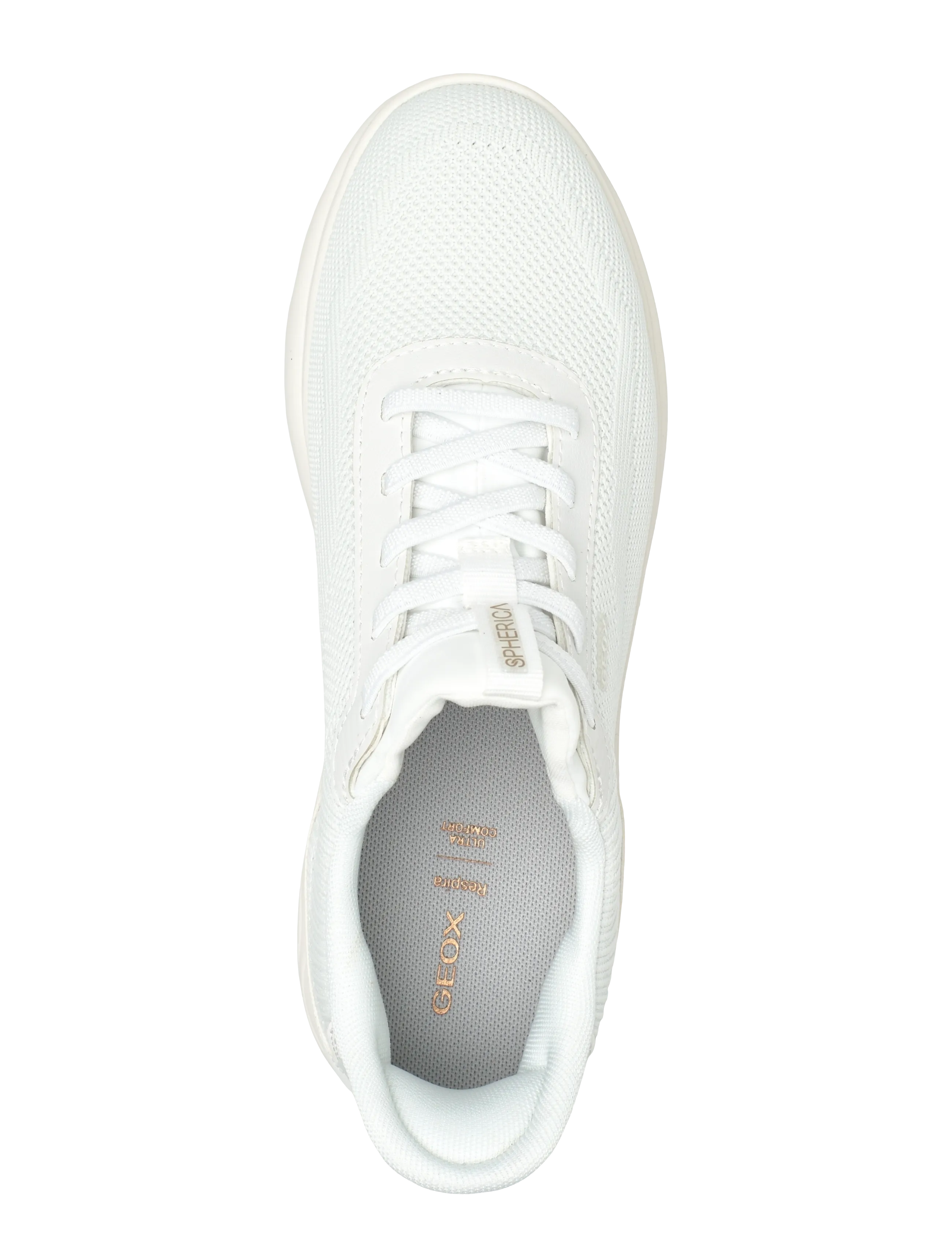 GEOX - D SPHERICA PLUS A - lave sneakers - white - 3