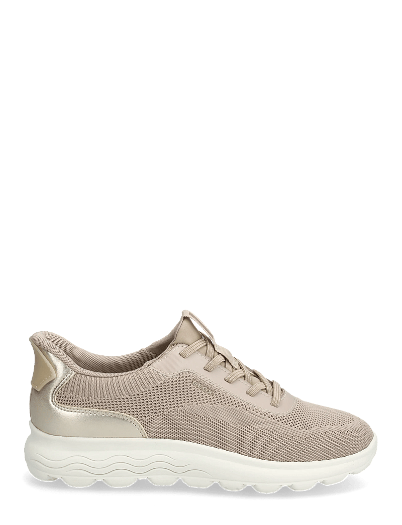 GEOX - D SPHERICA PLUS A - låga sneakers - taupe/ gold - 1