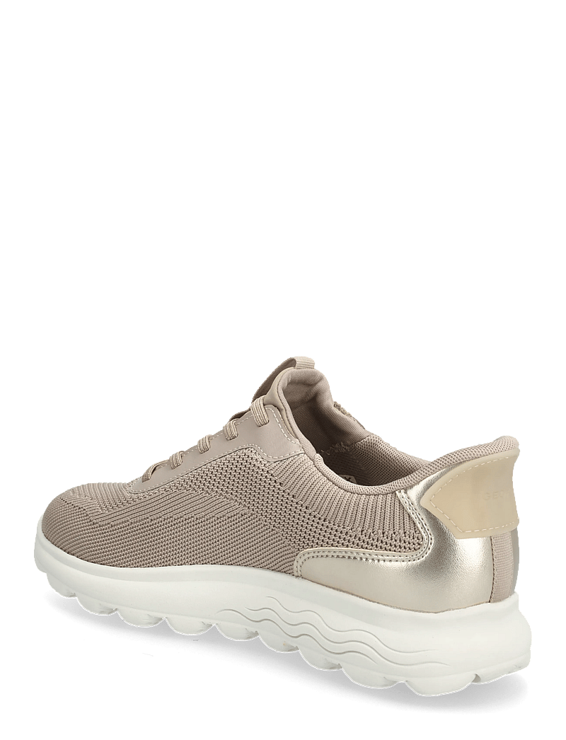 GEOX - D SPHERICA PLUS A - låga sneakers - taupe/ gold - 2