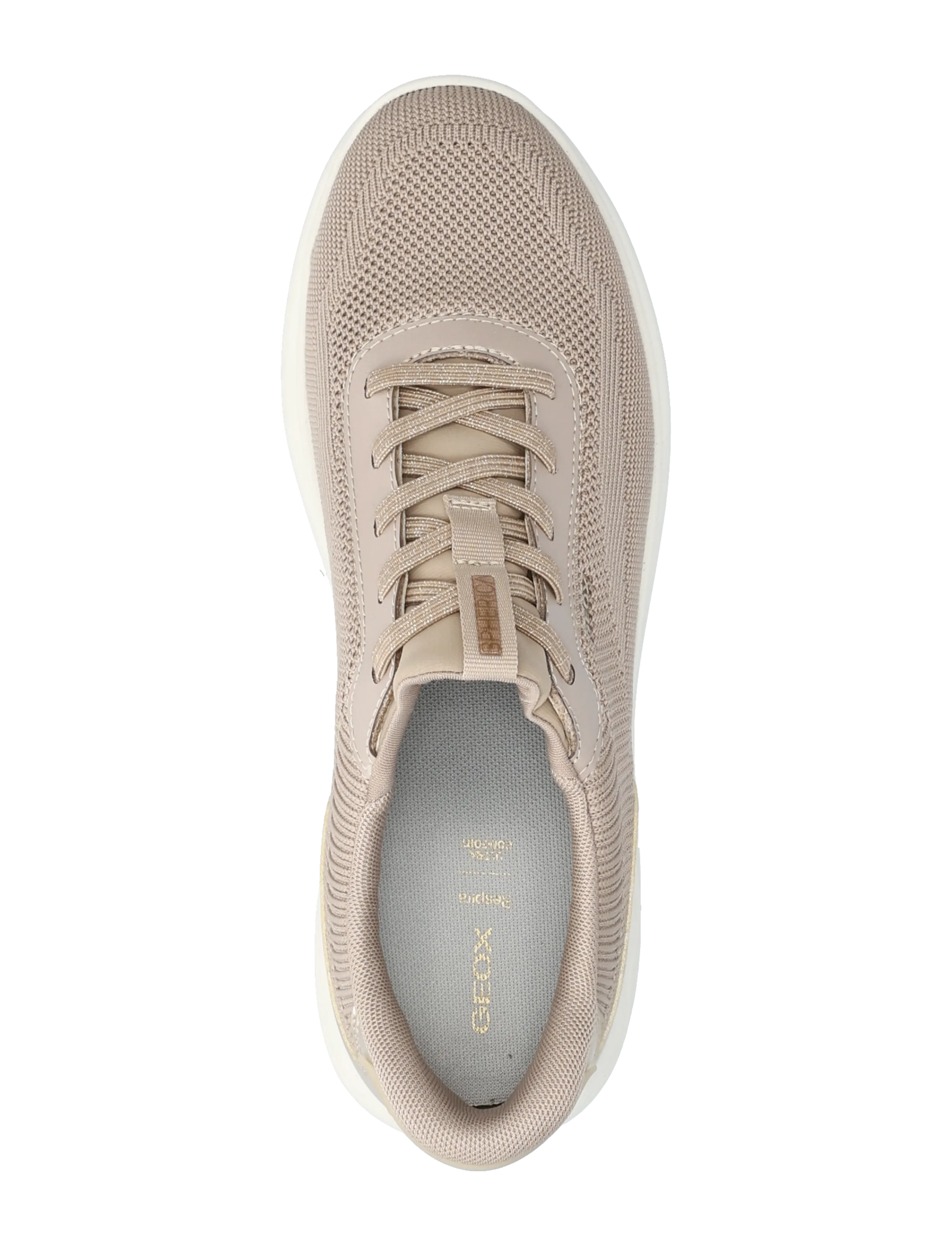 GEOX - D SPHERICA PLUS A - sneakers - taupe/ gold - 3