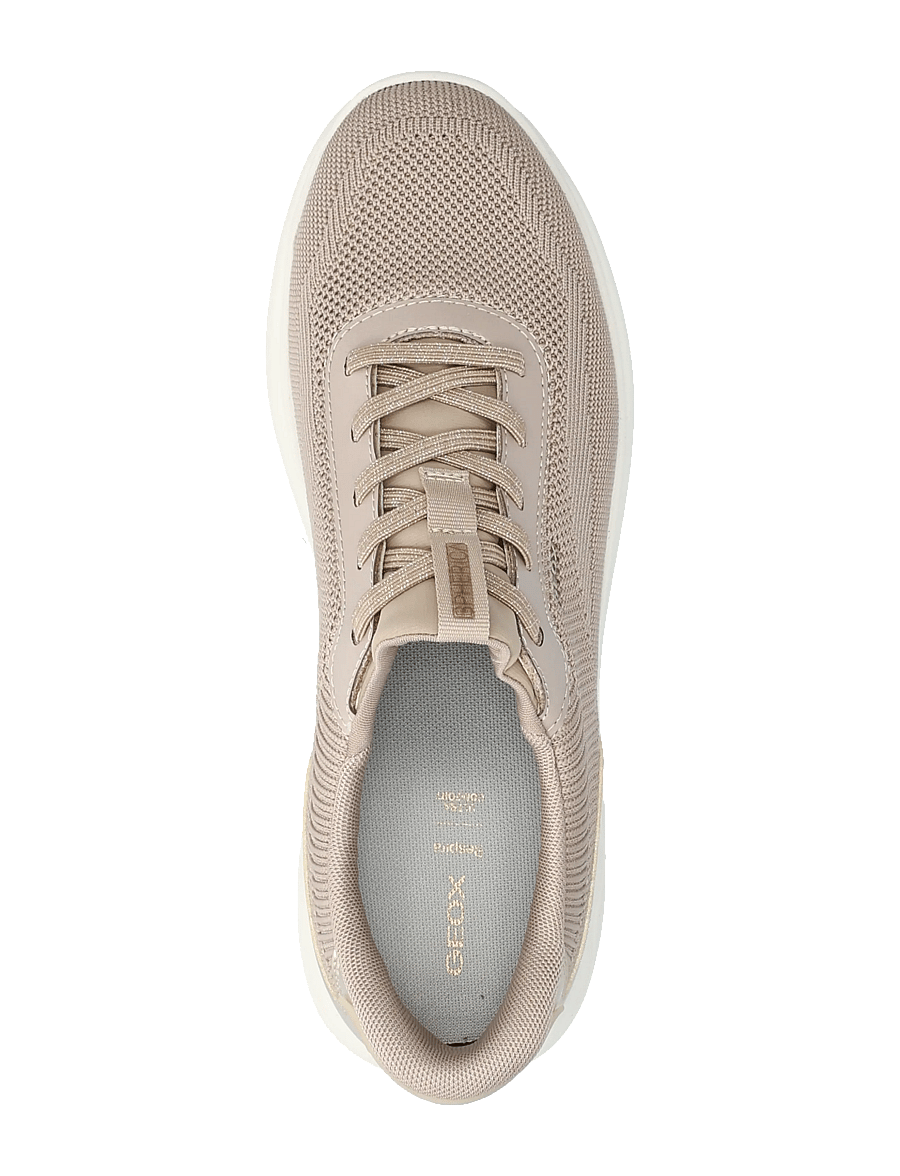 GEOX - D SPHERICA PLUS A - lage sneakers - taupe/ gold - 3
