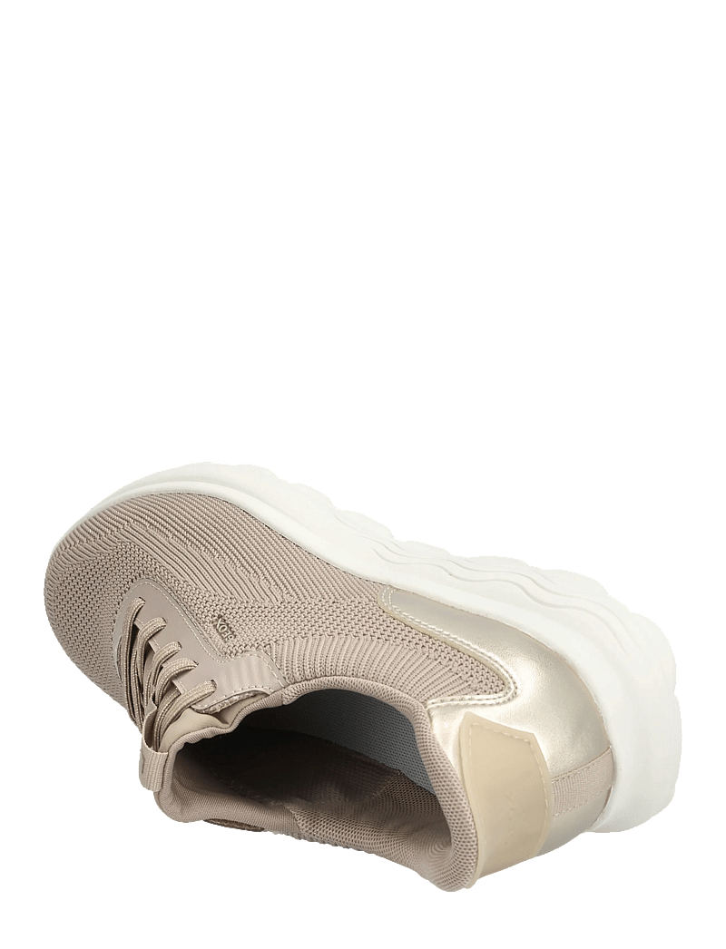 GEOX - D SPHERICA PLUS A - låga sneakers - taupe/ gold - 4