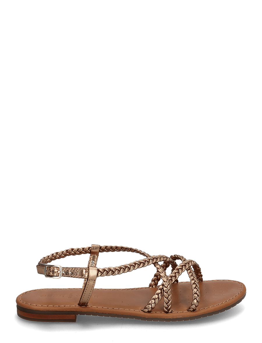 GEOX - D SOZY S D - flache sandalen - bronze - 1