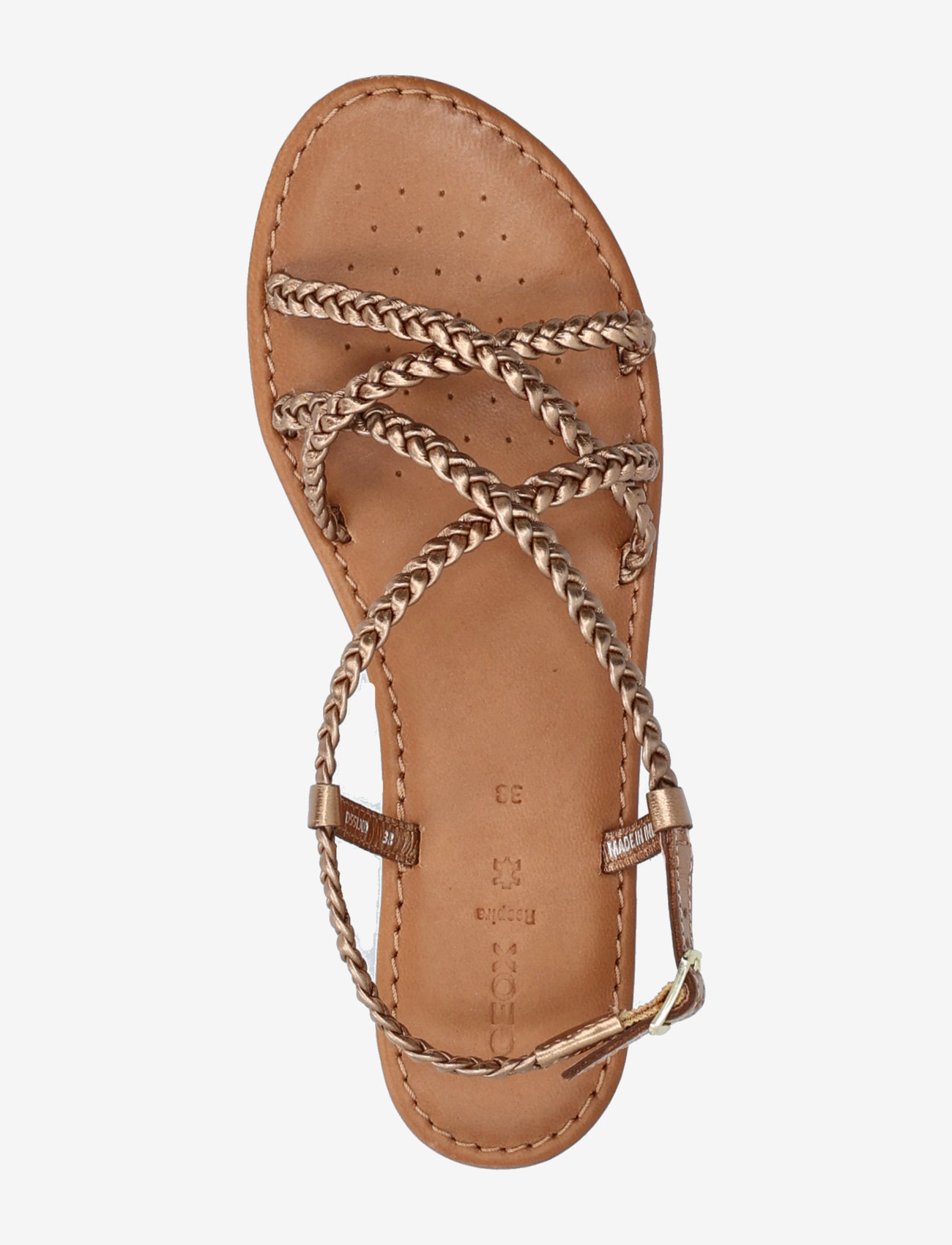 GEOX - D SOZY S D - flade sandaler - bronze - 3