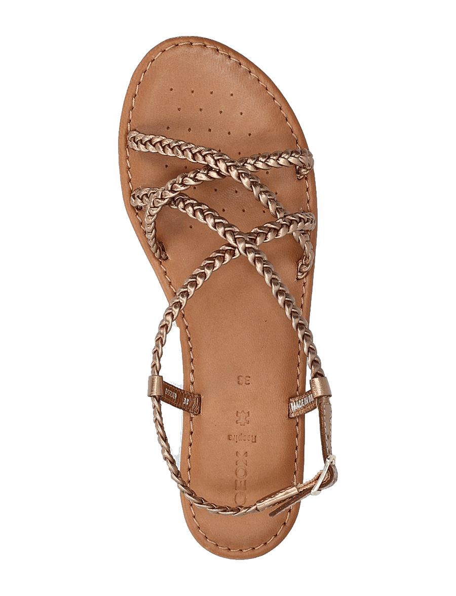 GEOX - D SOZY S D - flache sandalen - bronze - 3