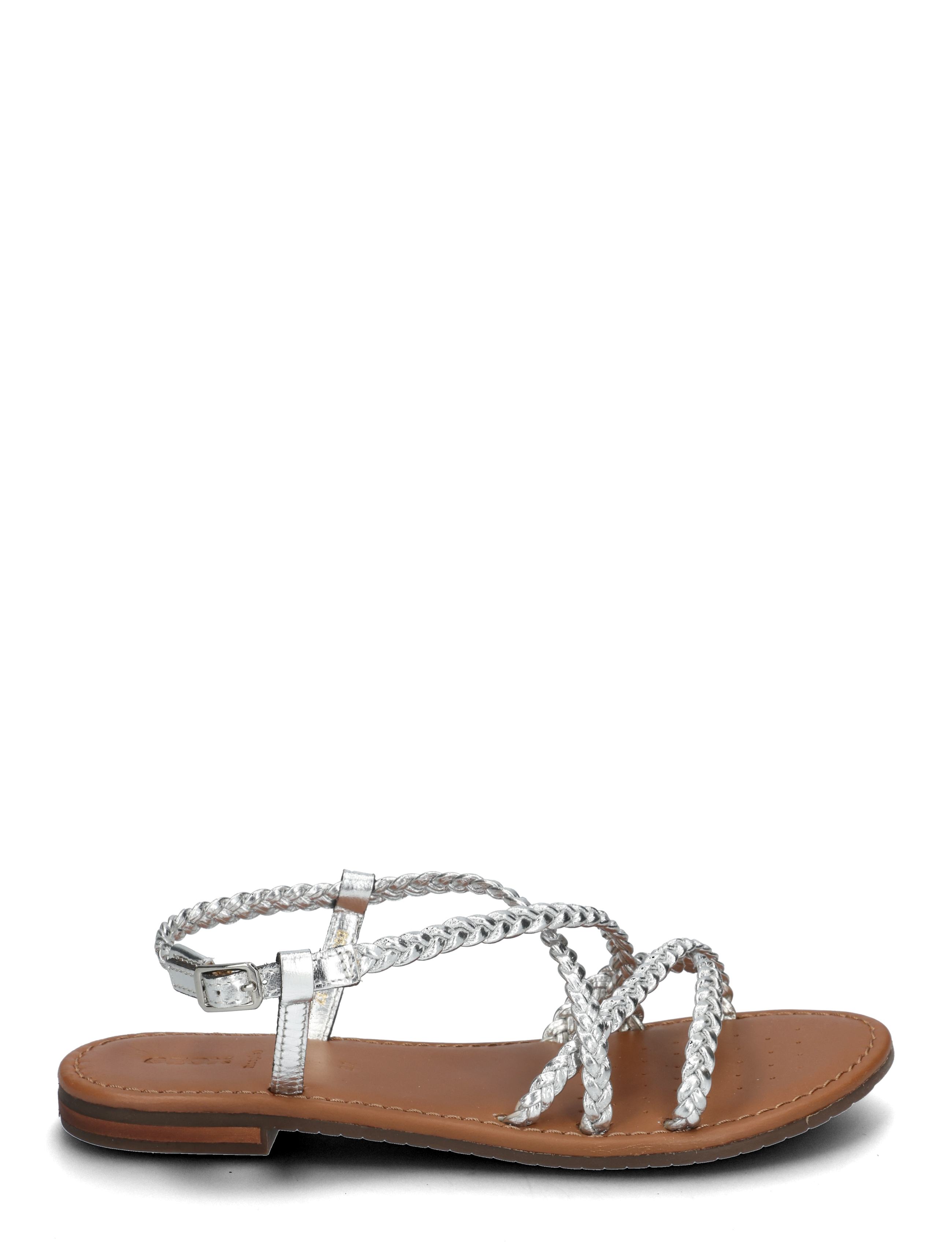 GEOX - D SOZY S D - flade sandaler - silver - 1