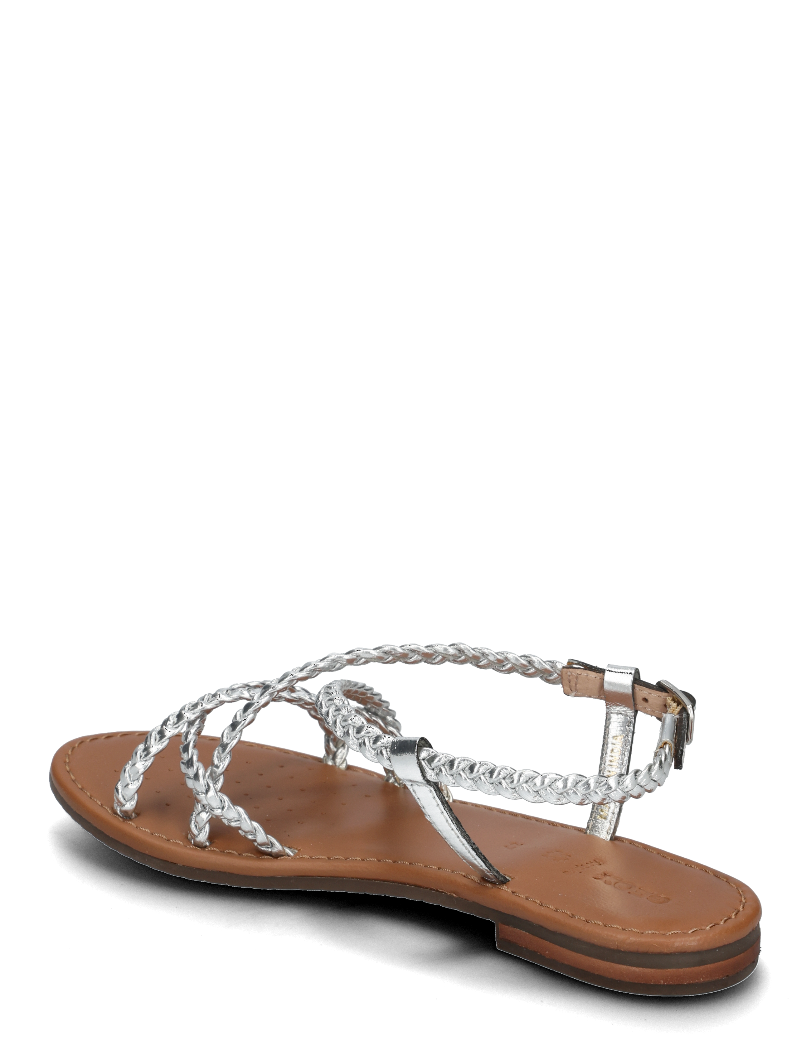 GEOX - D SOZY S D - flade sandaler - silver - 2