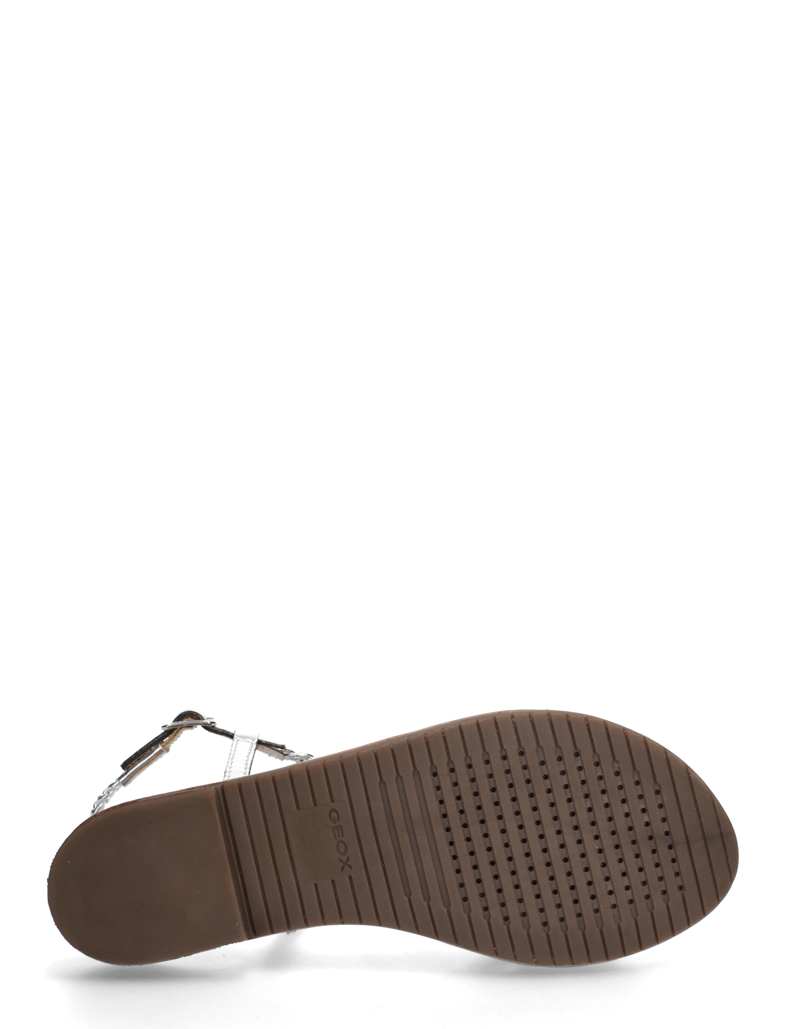 GEOX - D SOZY S D - flade sandaler - silver - 4
