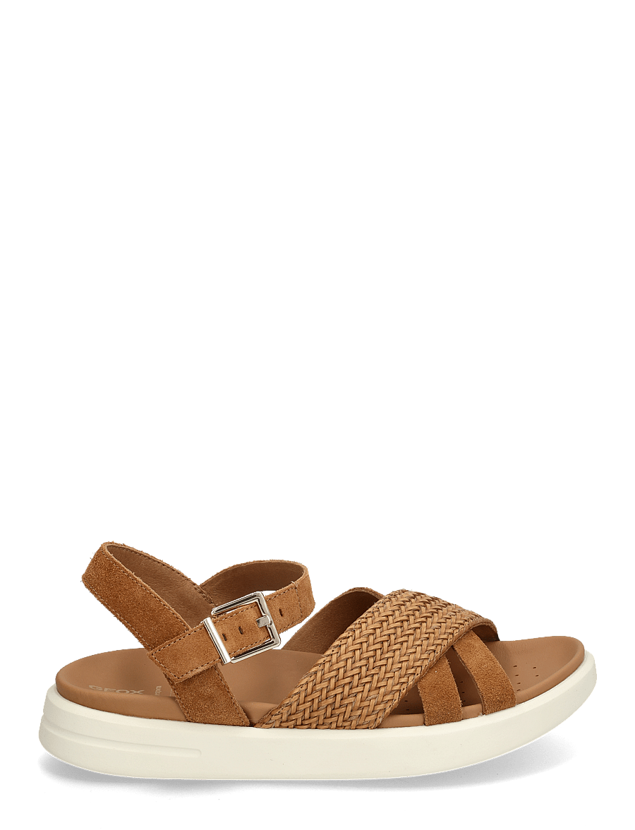 GEOX - D XAND 2S B - plateau-sandalen - cognac - 1