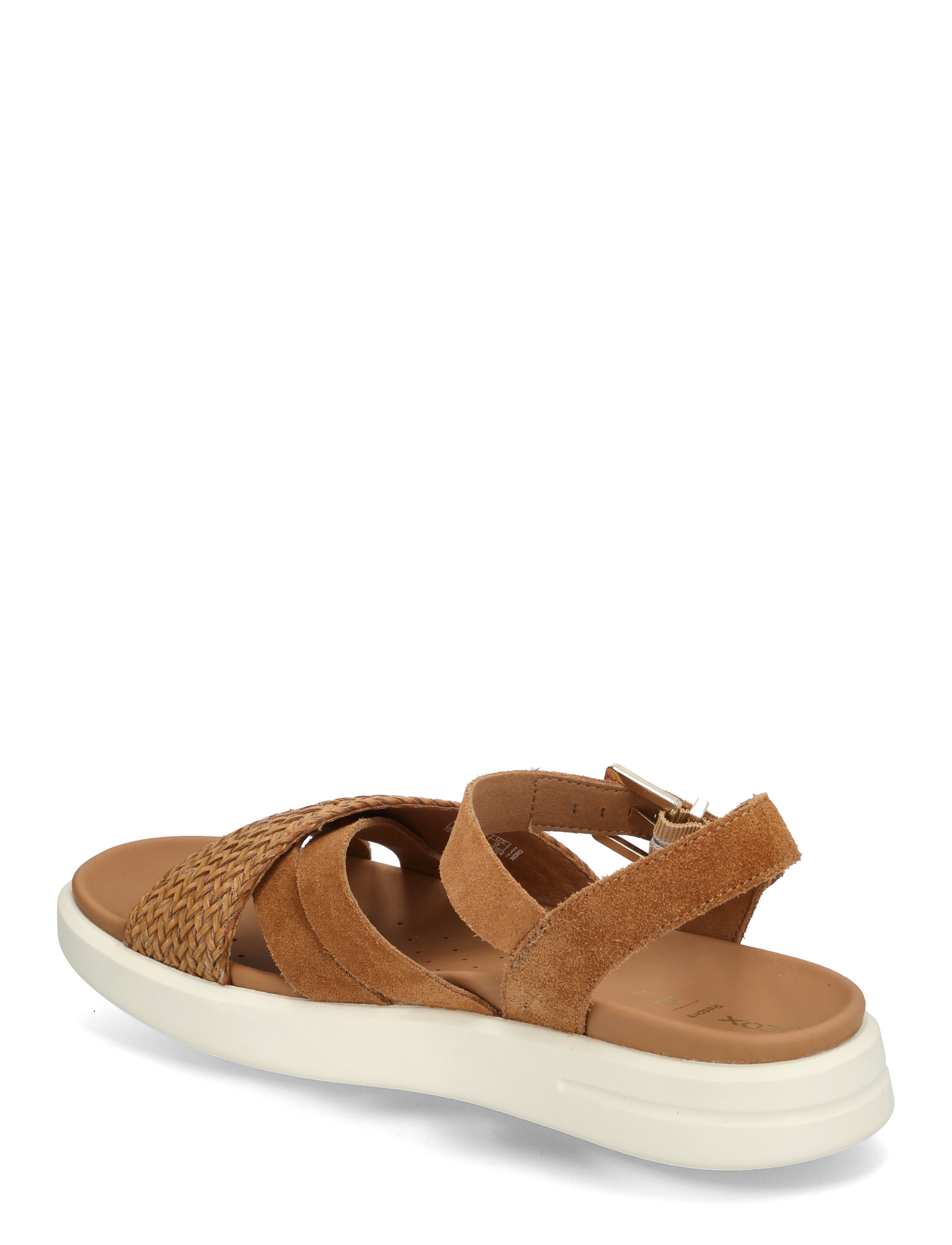 GEOX - D XAND 2S B - platåsandaler - cognac - 2