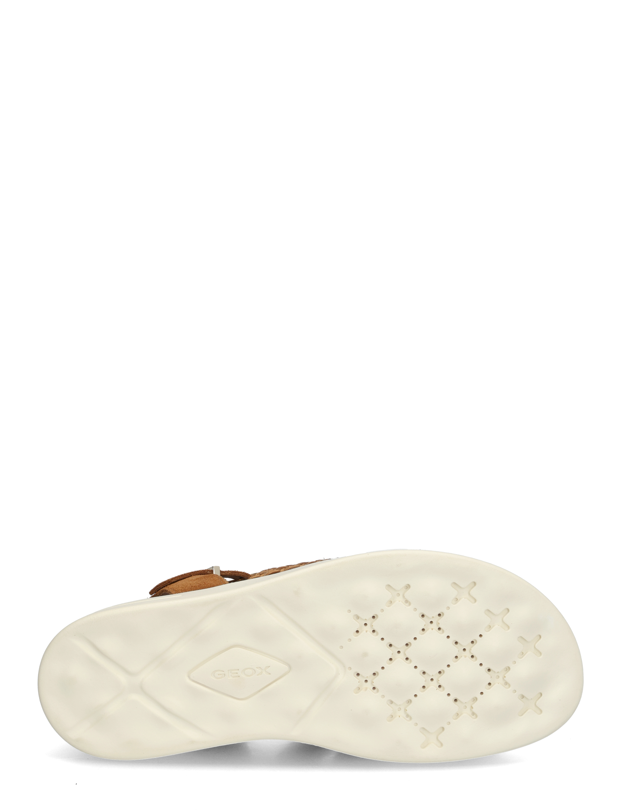 GEOX - D XAND 2S B - platåsandaler - cognac - 4