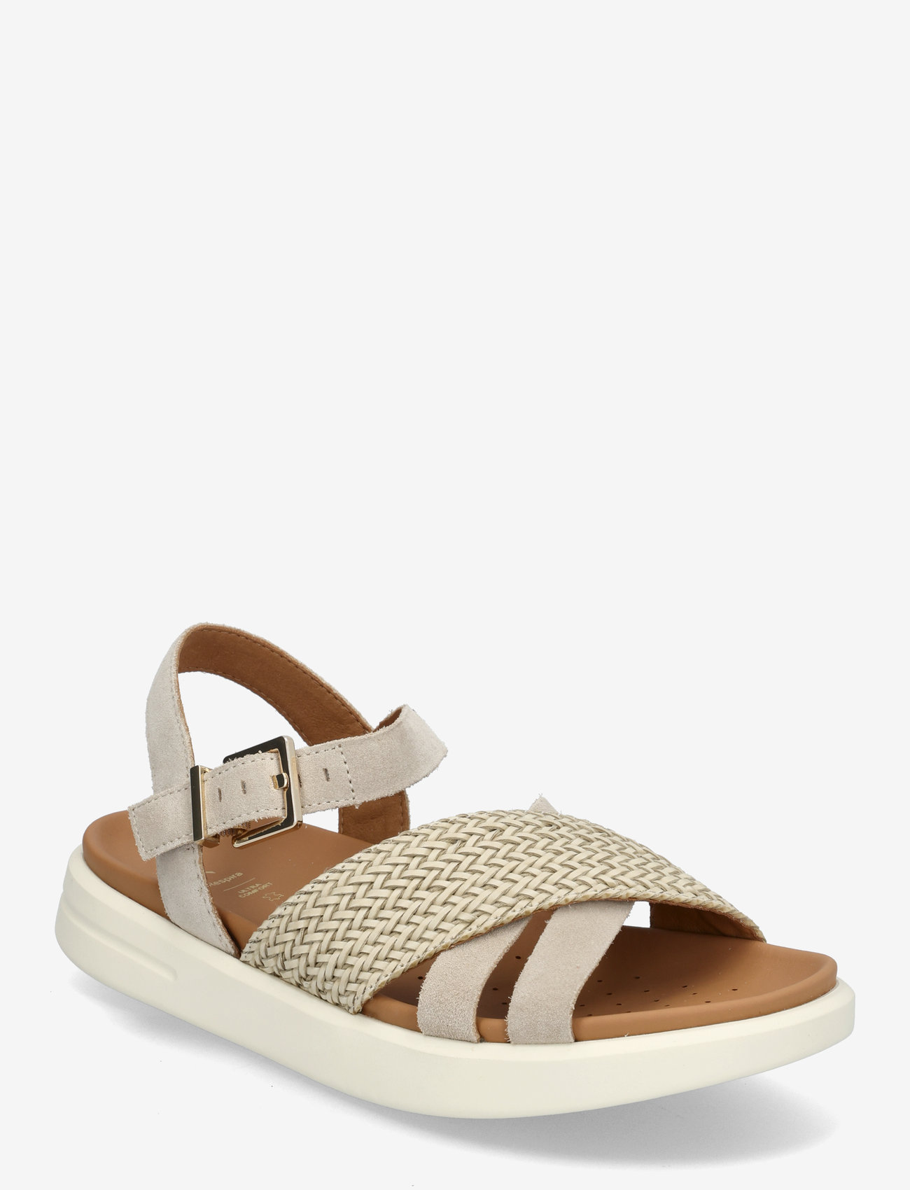 GEOX - D XAND 2S B - platform sandals - taupe - 0