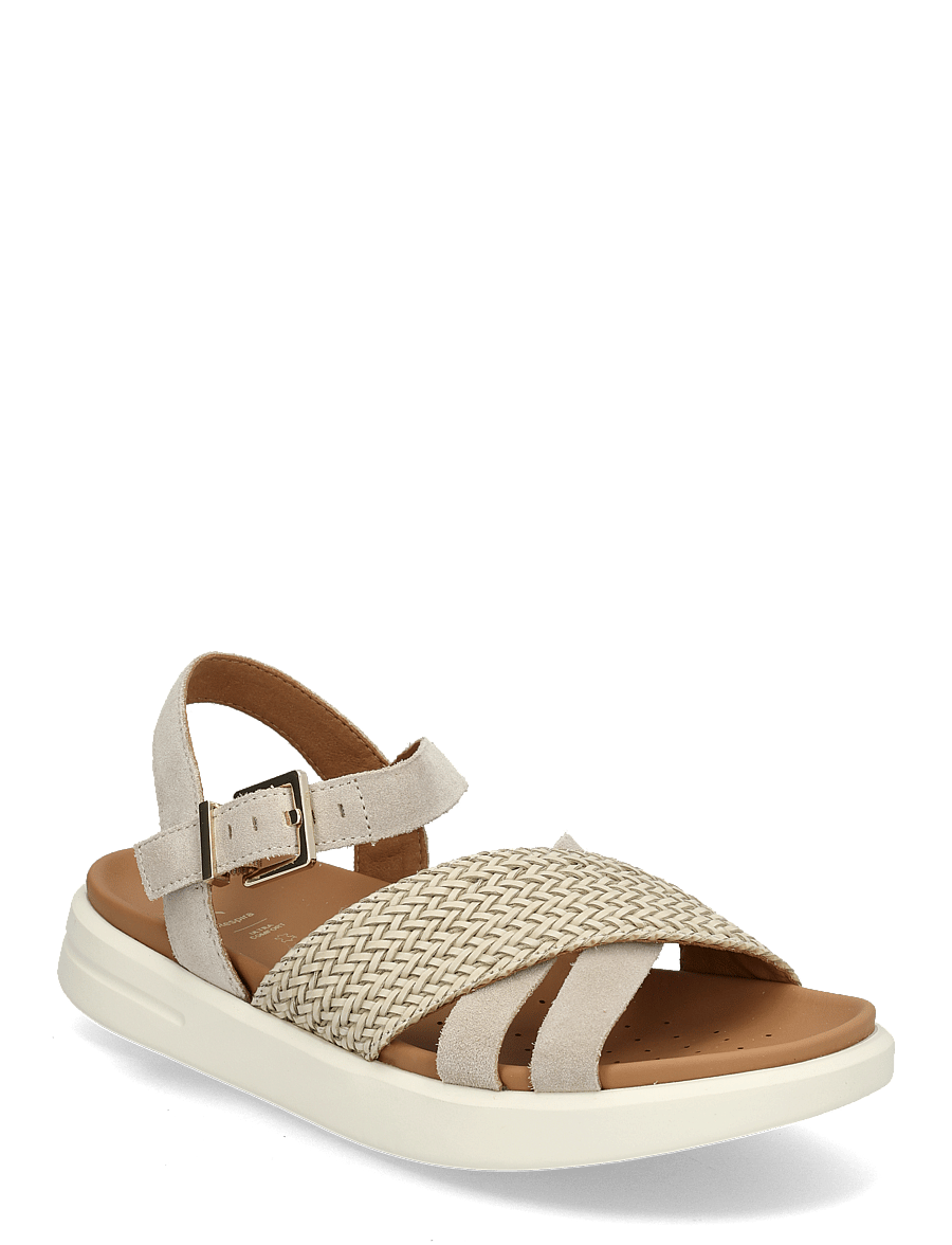 GEOX - D XAND 2S B - platåsandaler - taupe - 0