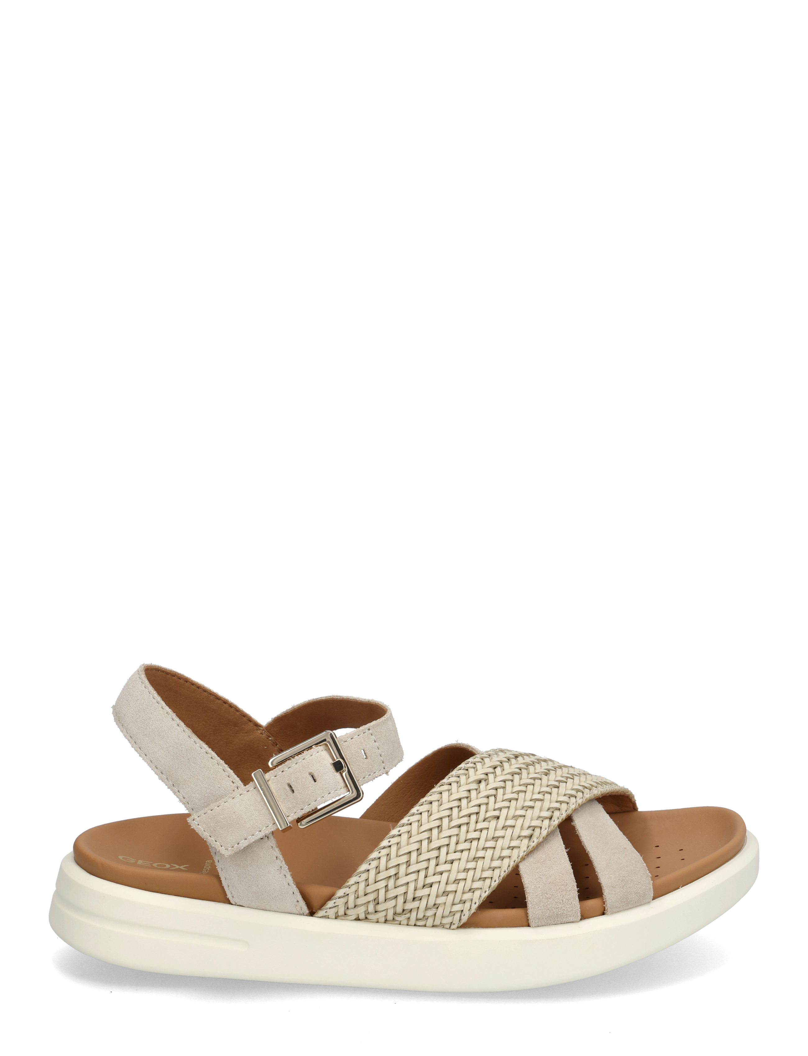 GEOX - D XAND 2S B - alusta sandaalit - taupe - 1