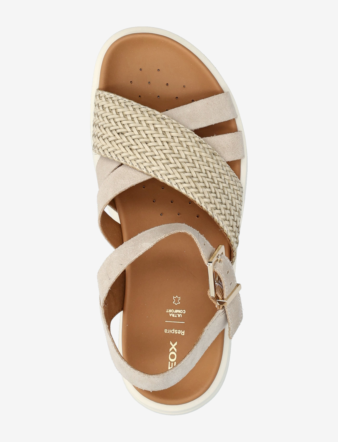 GEOX - D XAND 2S B - platform sandals - taupe - 3