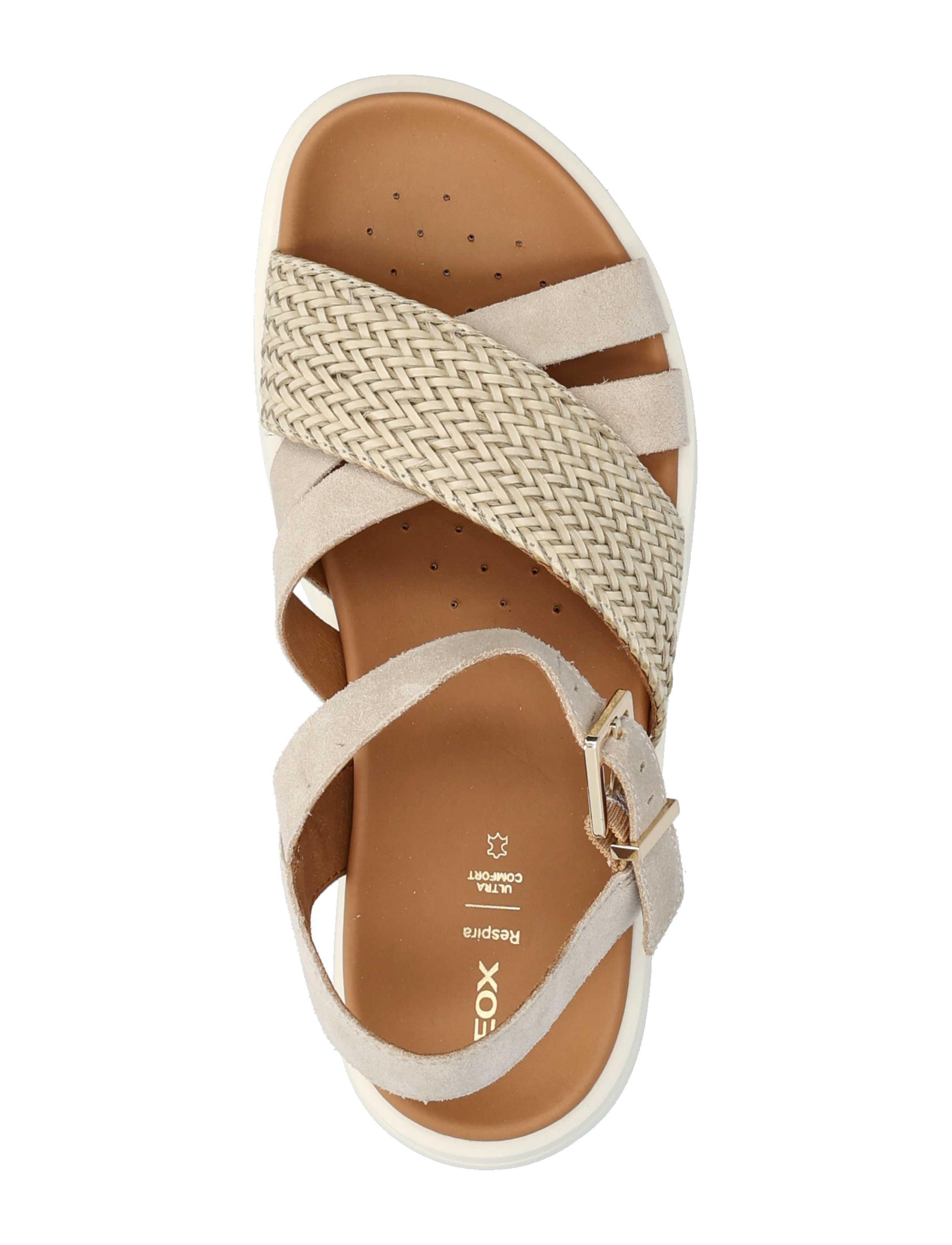 GEOX - D XAND 2S B - alusta sandaalit - taupe - 3