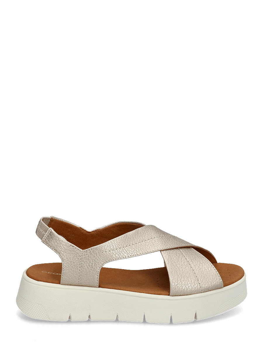 GEOX - D DANDRA 40 A - madalad sandaalid - gold - 1