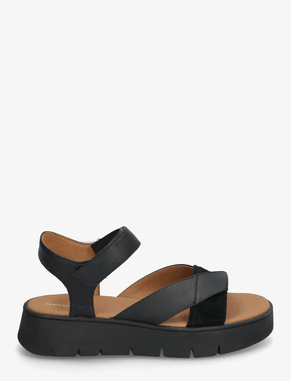 GEOX - D DANDRA 40 B - platte sandalen - blk oxford - 1