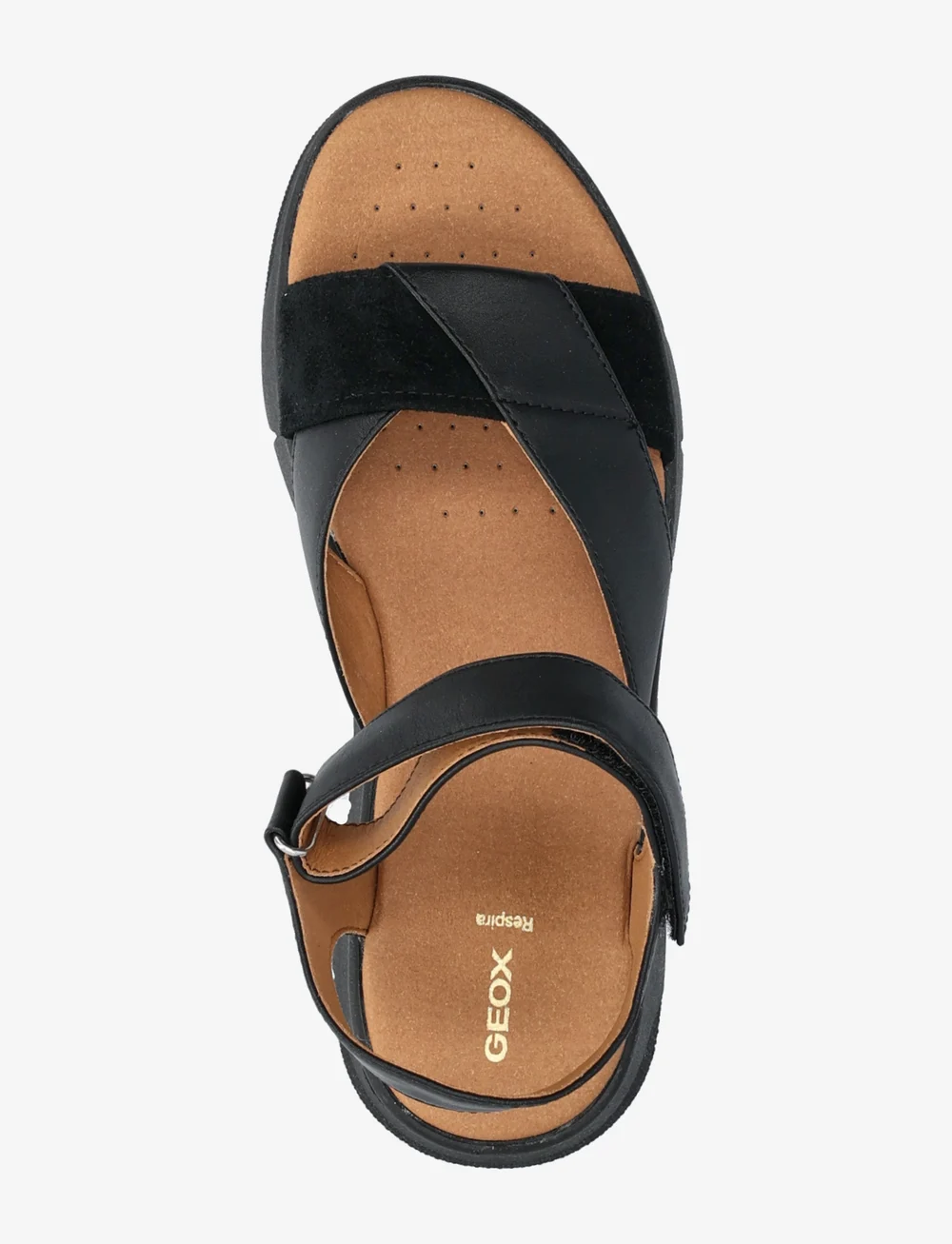 GEOX - D DANDRA 40 B - platte sandalen - blk oxford - 3