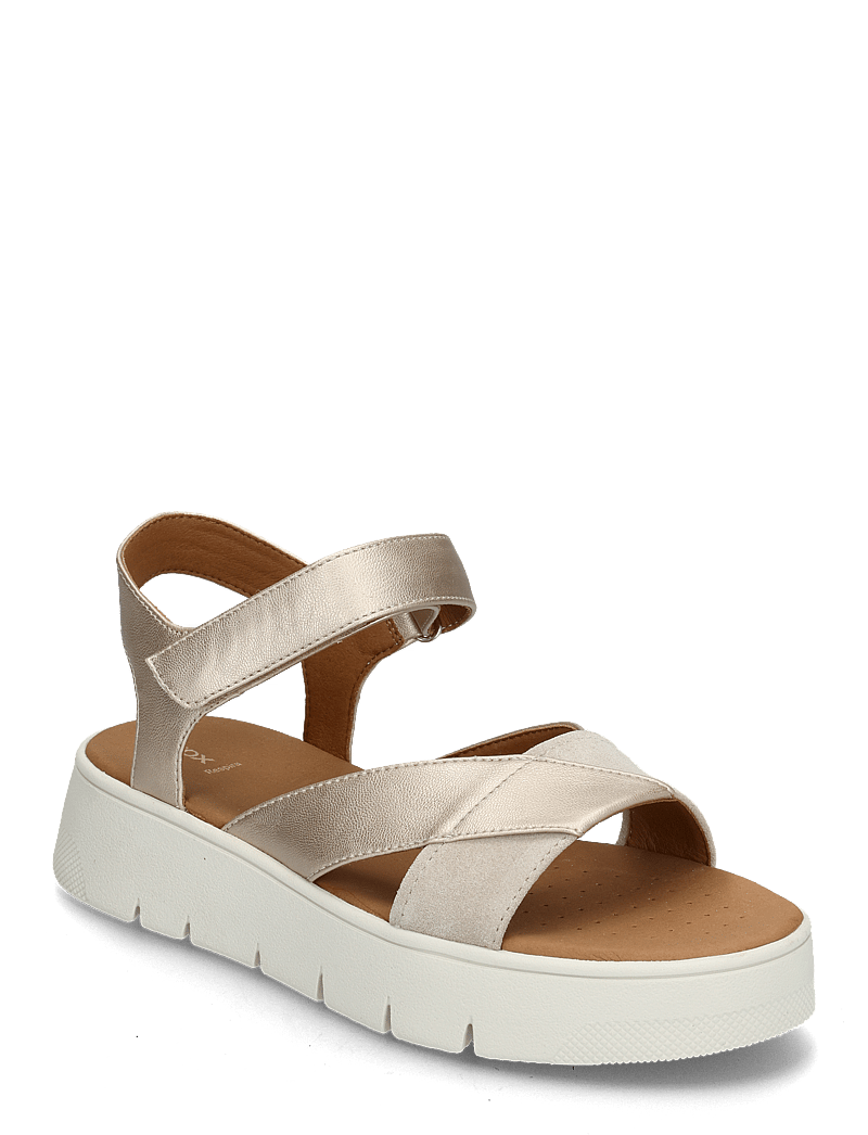 GEOX - D DANDRA 40 B - platformsandaler - gold/brown - 0