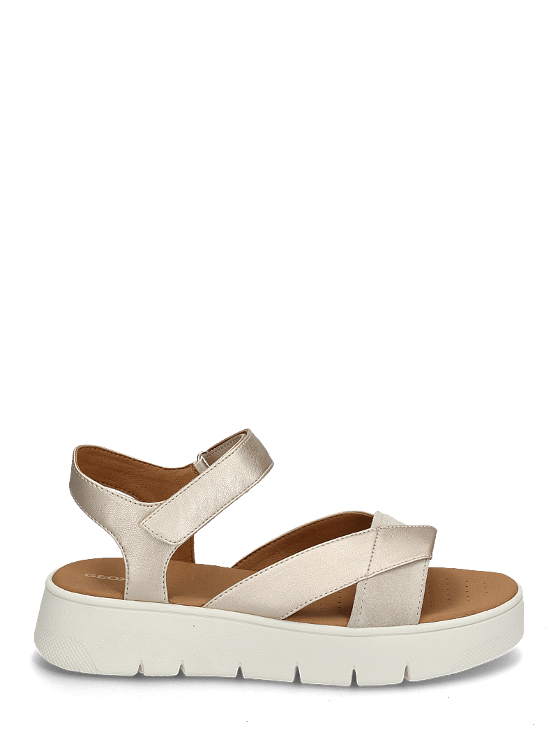 GEOX - D DANDRA 40 B - platformsandaler - gold/brown - 1