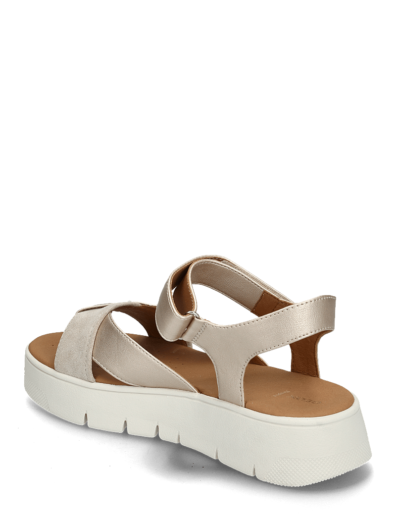 GEOX - D DANDRA 40 B - platformsandaler - gold/brown - 2