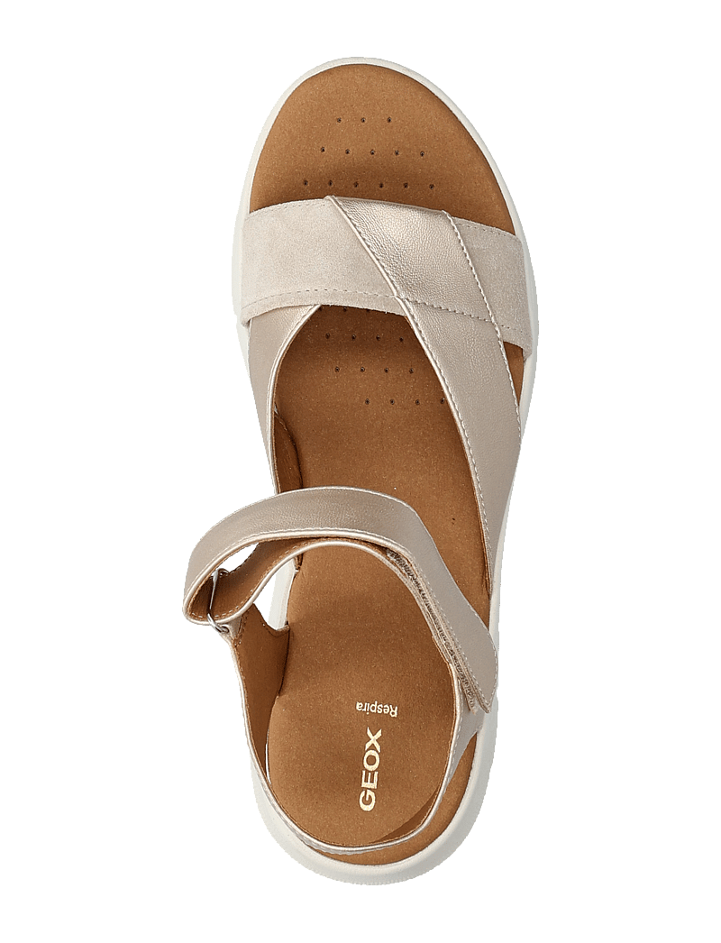GEOX - D DANDRA 40 B - platformsandaler - gold/brown - 3