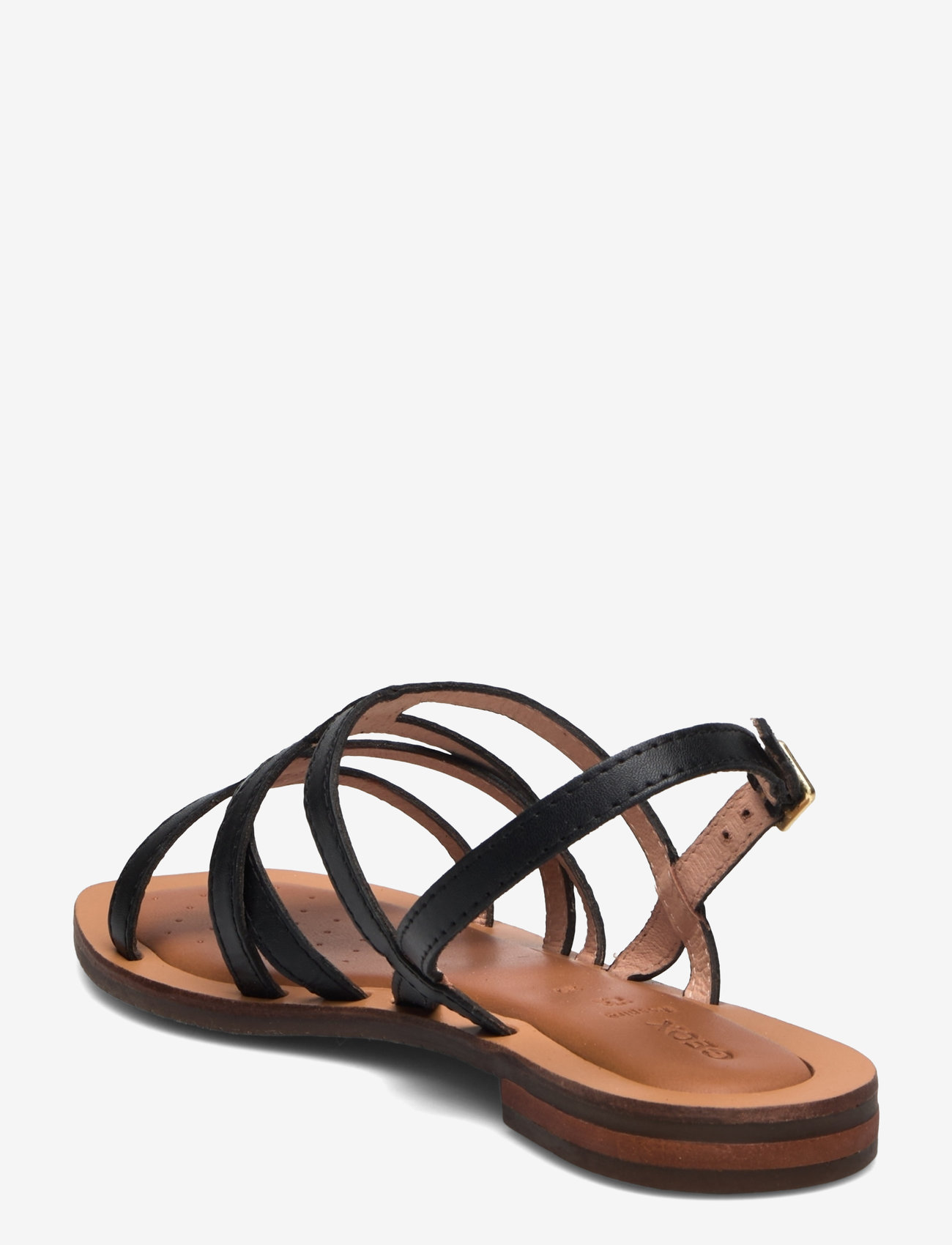 GEOX - D SOZY QC A - flache sandalen - blk oxford - 2