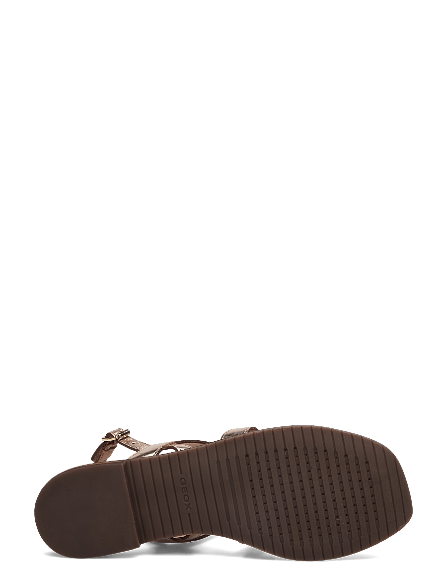 GEOX - D SOZY QC C - flache sandalen - gold - 4